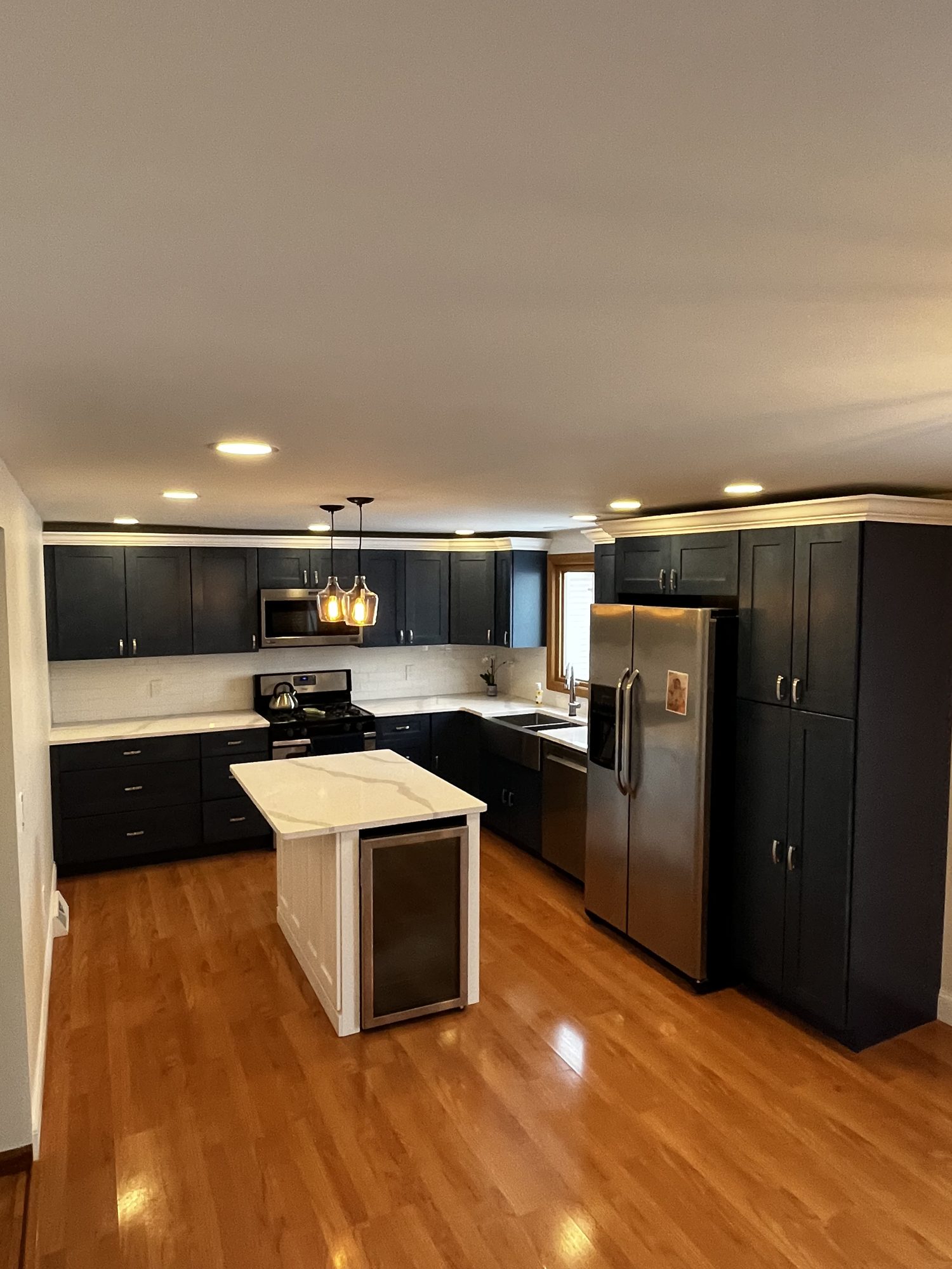 The finished remodel