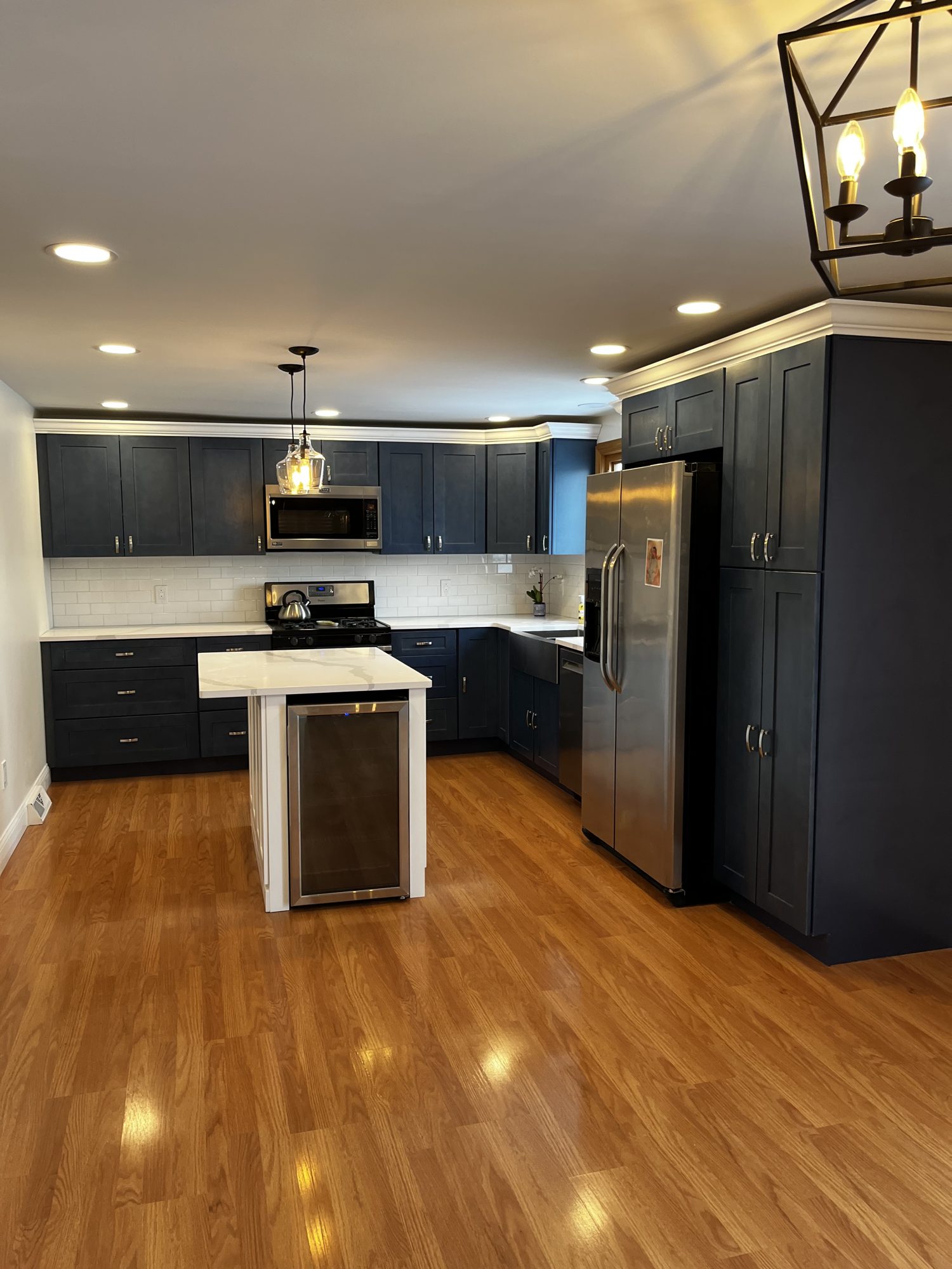 The finished remodel