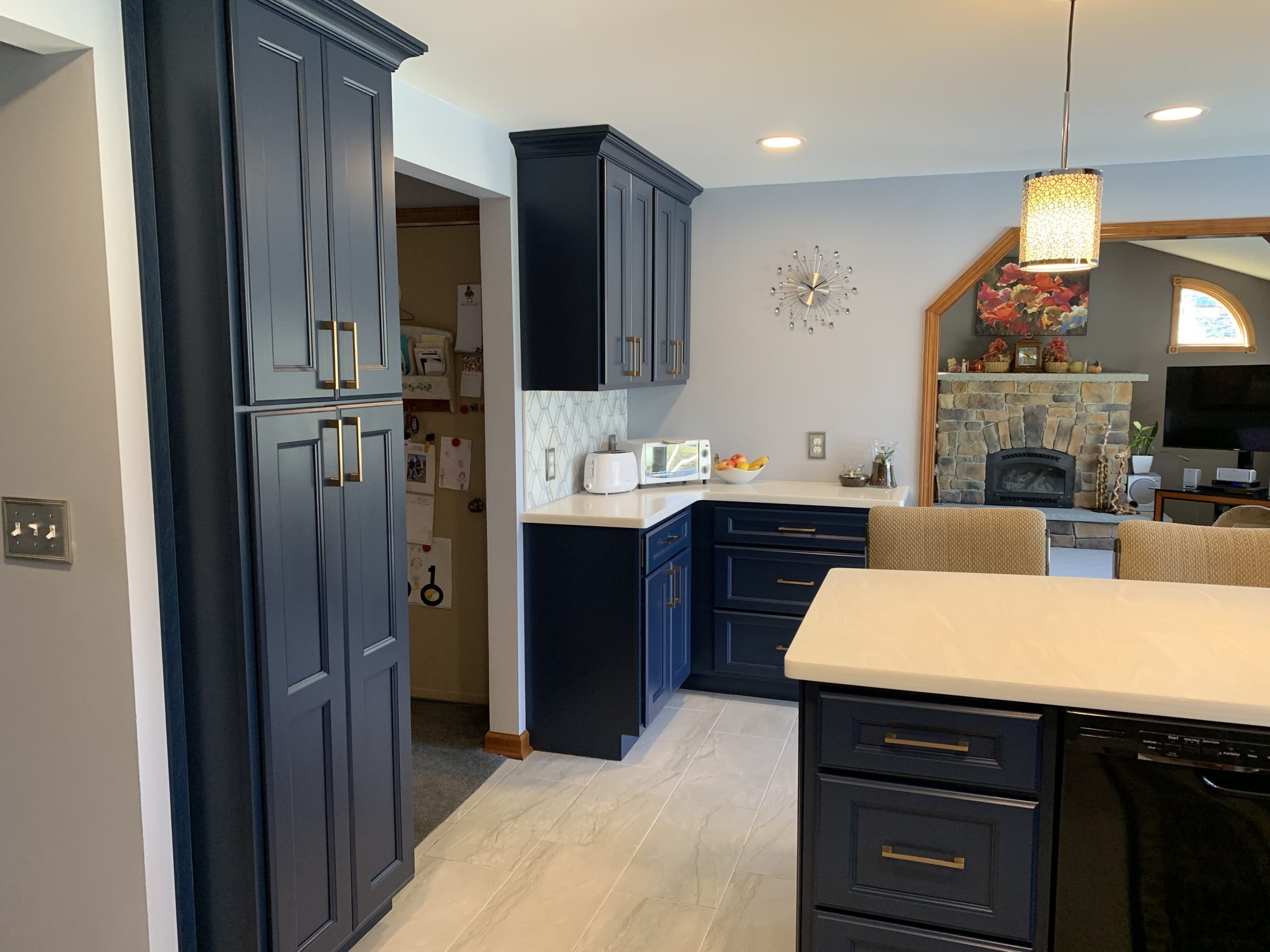 The finished remodel