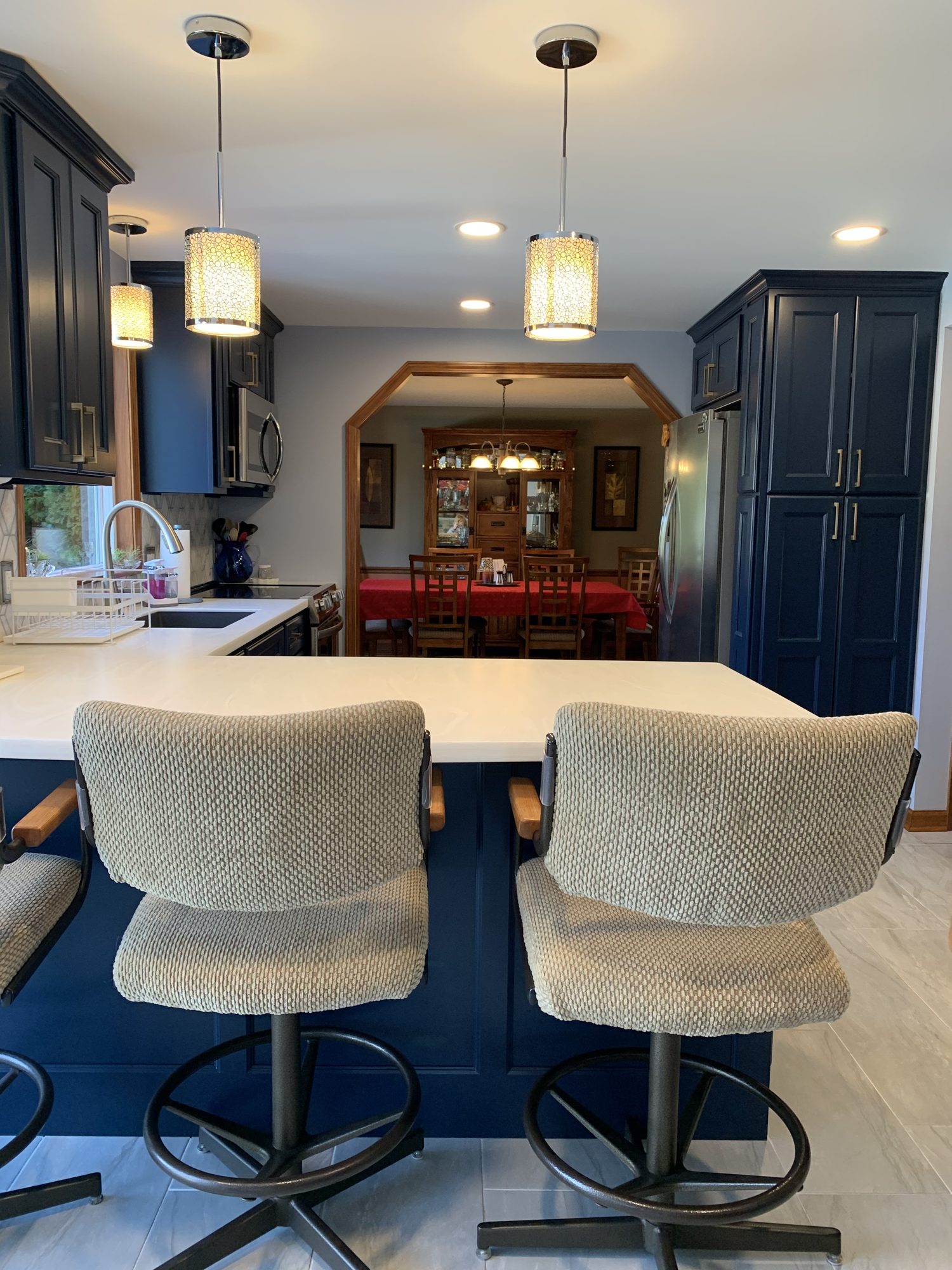 The finished remodel