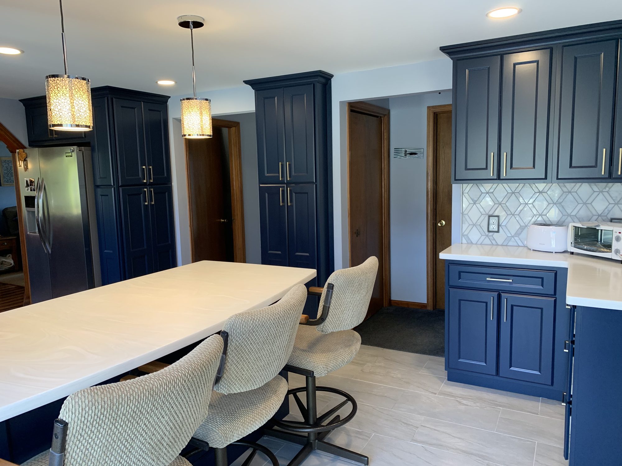 The finished remodel
