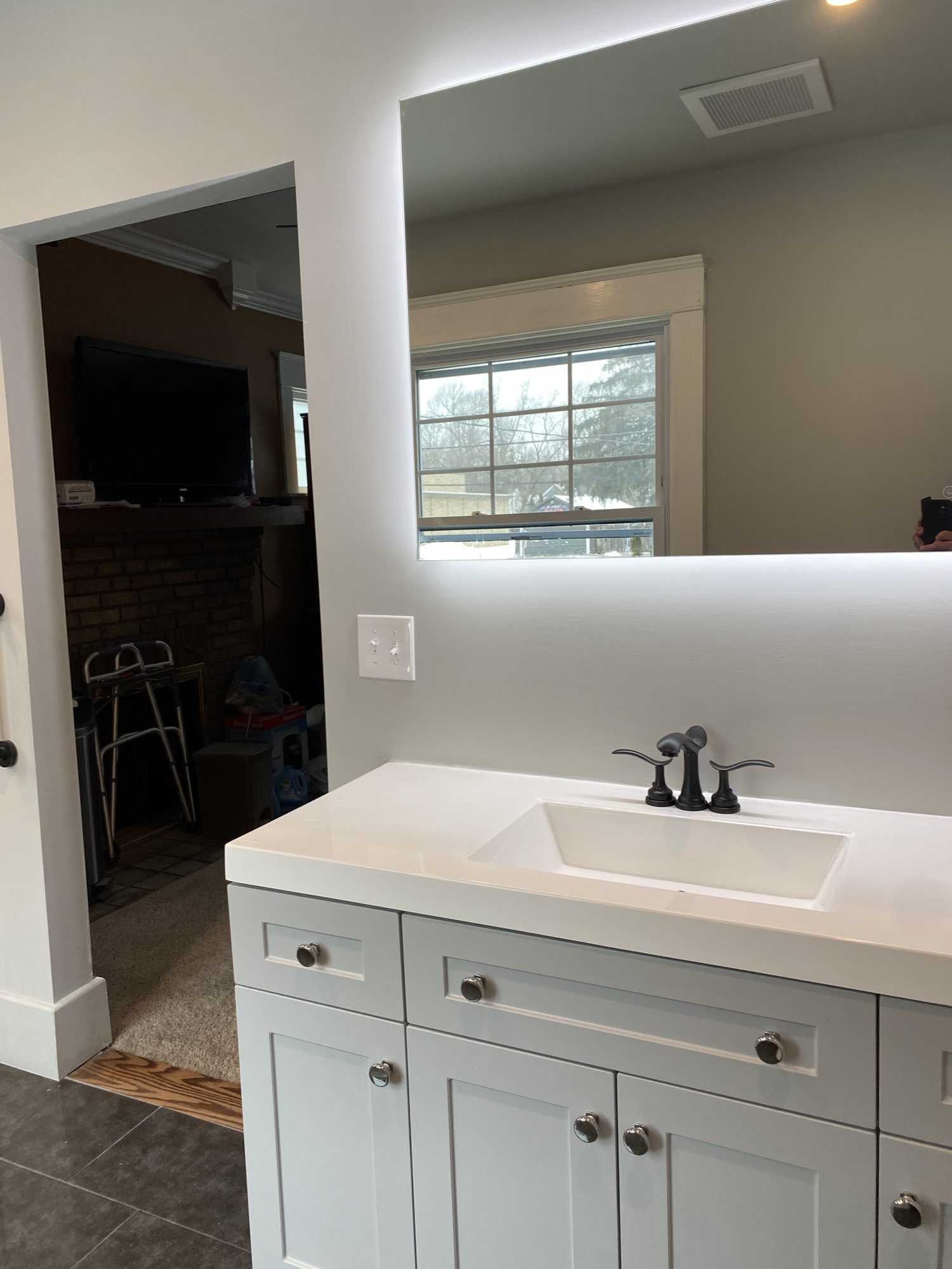 The finished remodel
