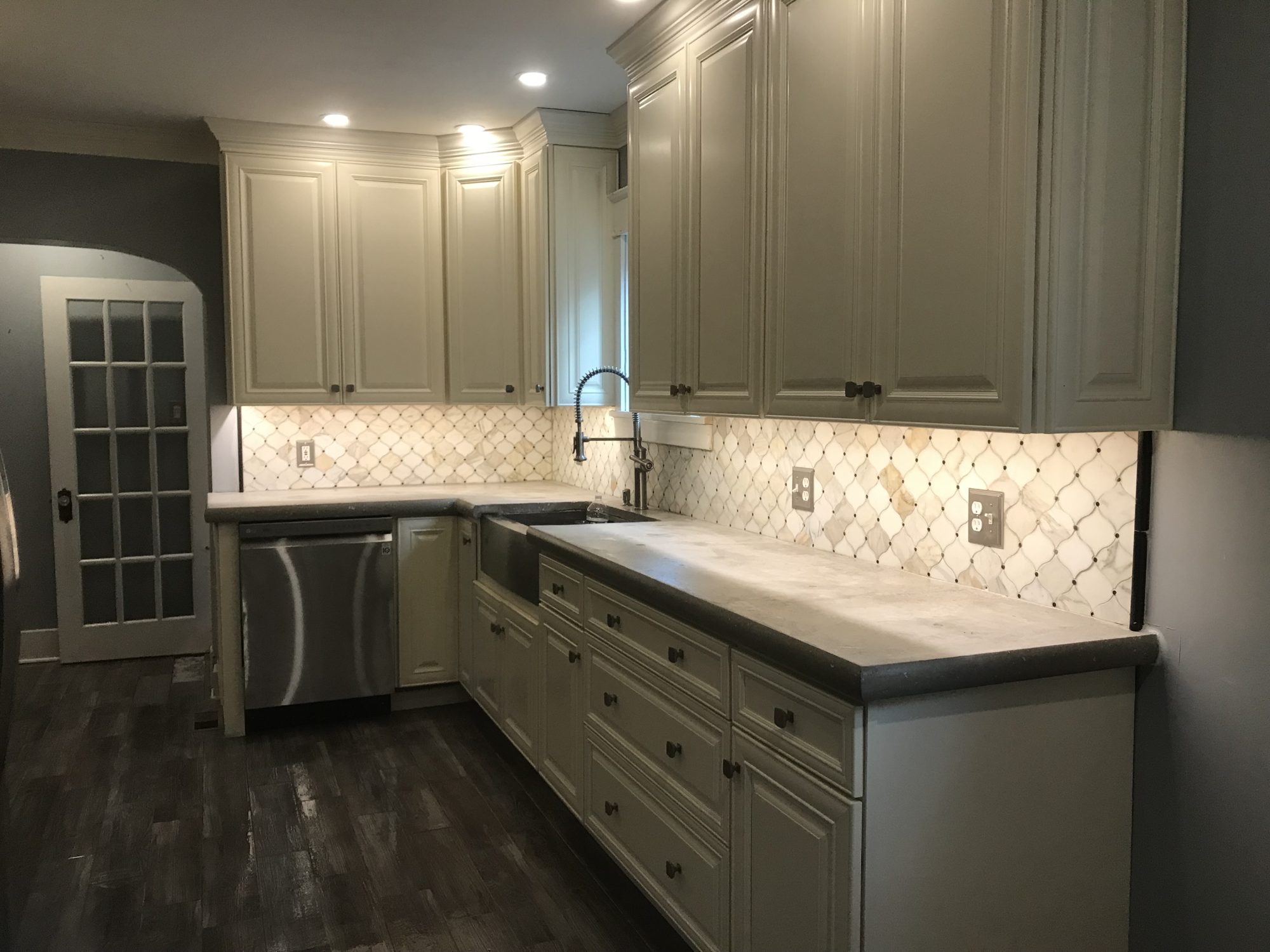 The finished remodel