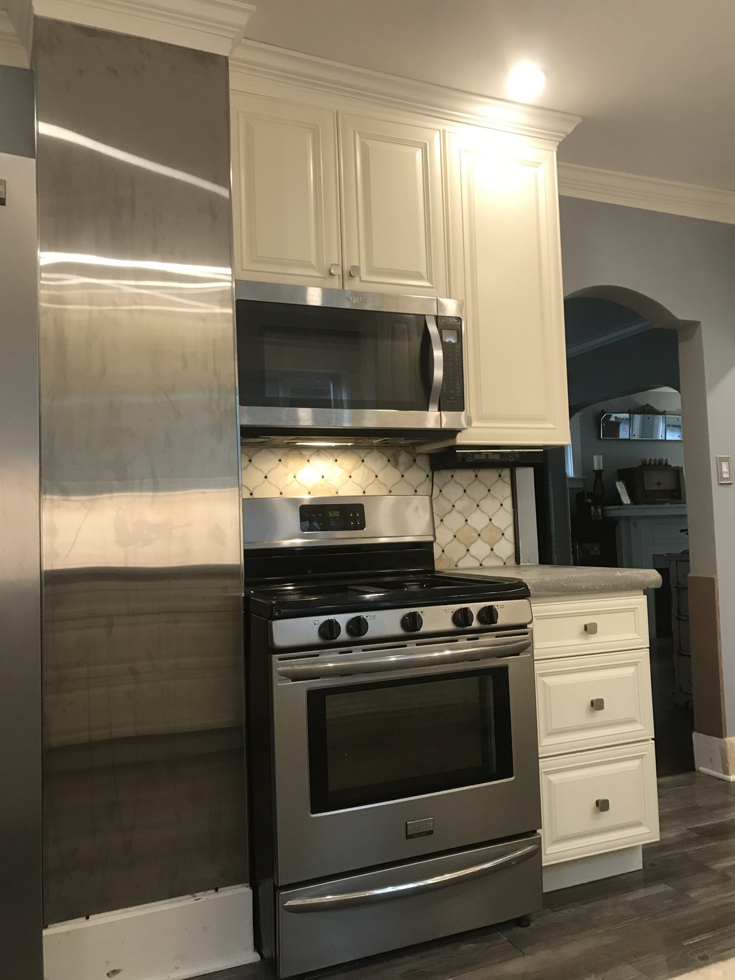 The finished remodel