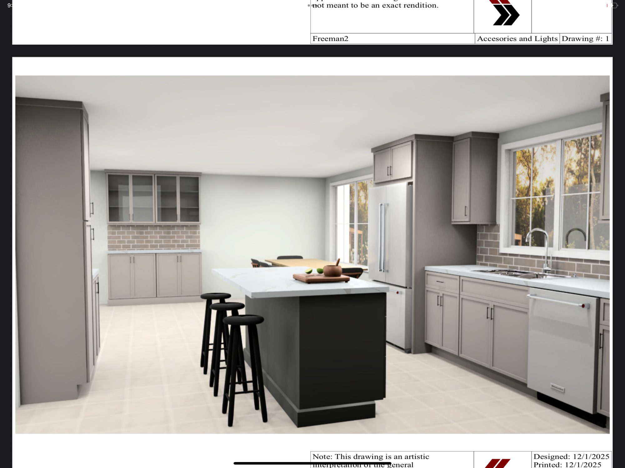The remodel in progress
