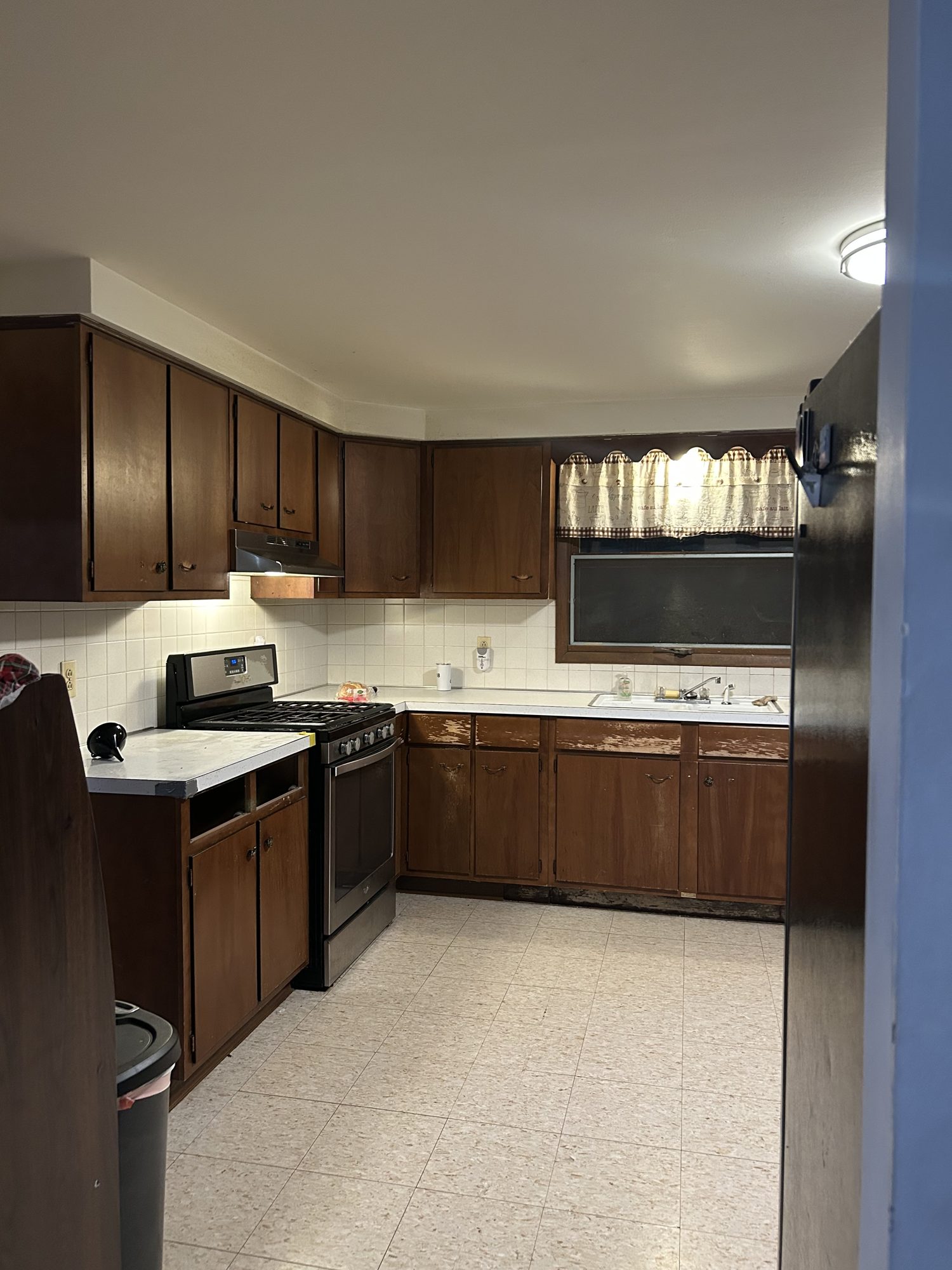 The space before the remodel