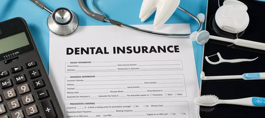 Dental insurance covers a portion of the cost of dental implants