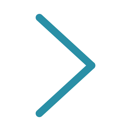 Blue right-pointing chevron arrow on a white background.
