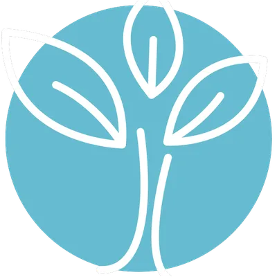 Growth value icon - sprouting plant