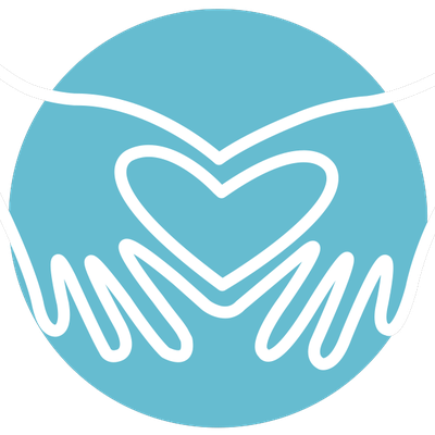 Compassion value icon - hands holding a heart