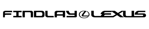 Findlay Lexus logo with stylized text and Lexus emblem in the center.