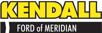 KENDALL in large yellow text above Ford of Meridian in white on black background.