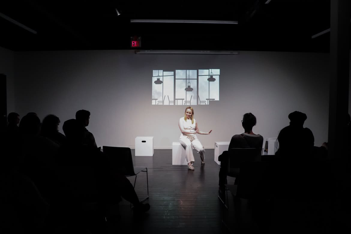 Gada Jane performs Becoming Psychic, her one-woman show about discovering her psychic abilities, at Montréal Fringe 2026.