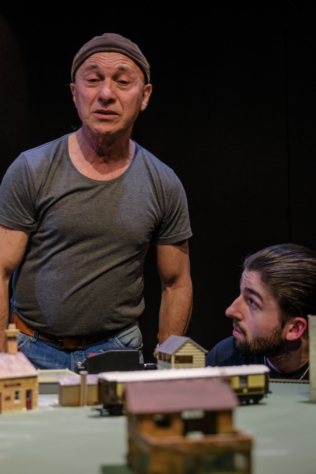 Production photograph from The Whisper by Stray Dogs Theatre Company.