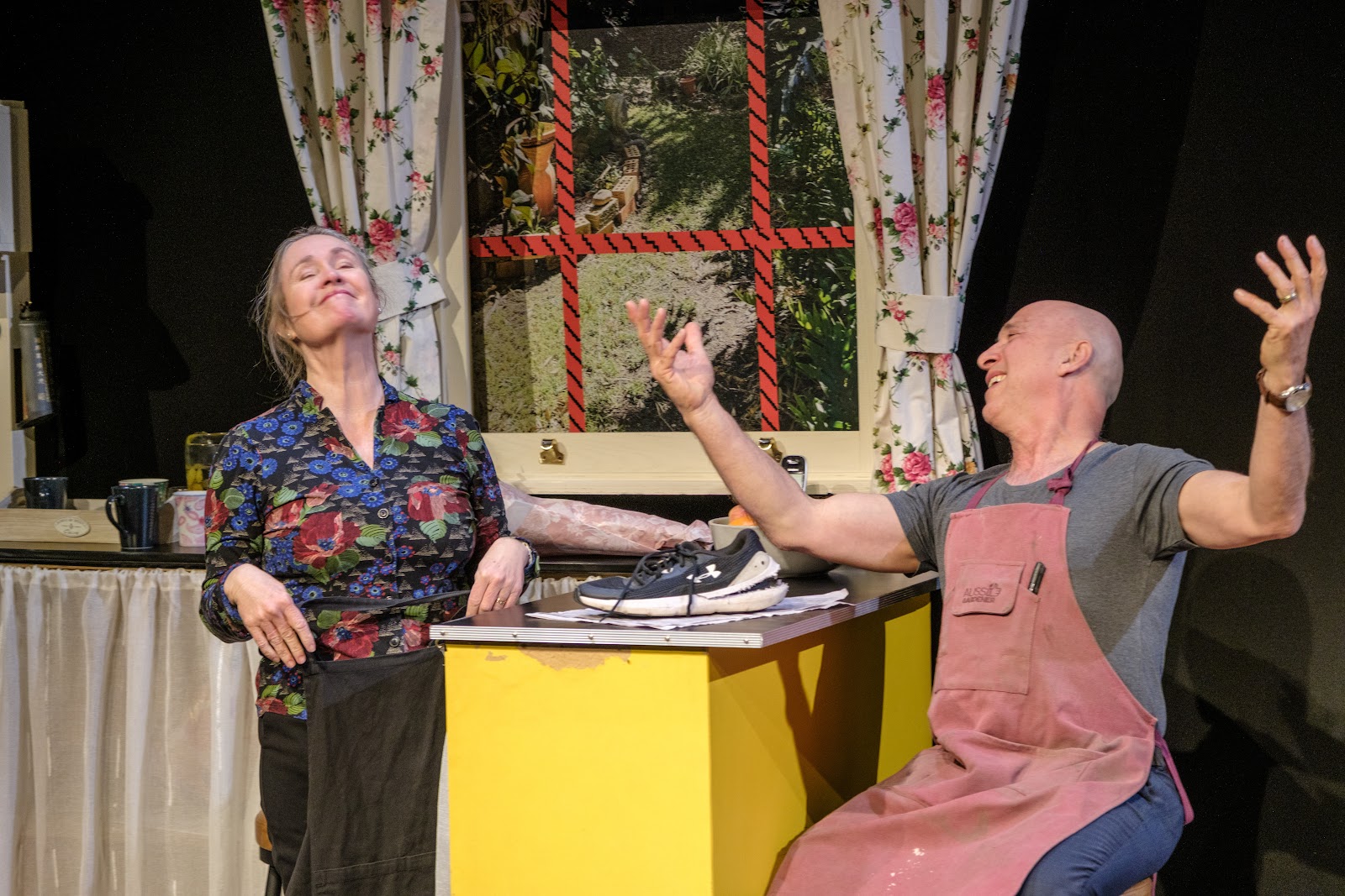 Production photograph from The Whisper by Stray Dogs Theatre Company.