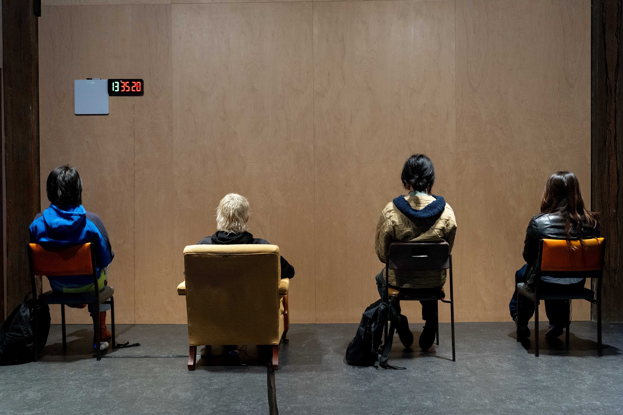 Toni Tait in Wallmaxx with me at Artspace, Kudos Live: G R / N D 2026.