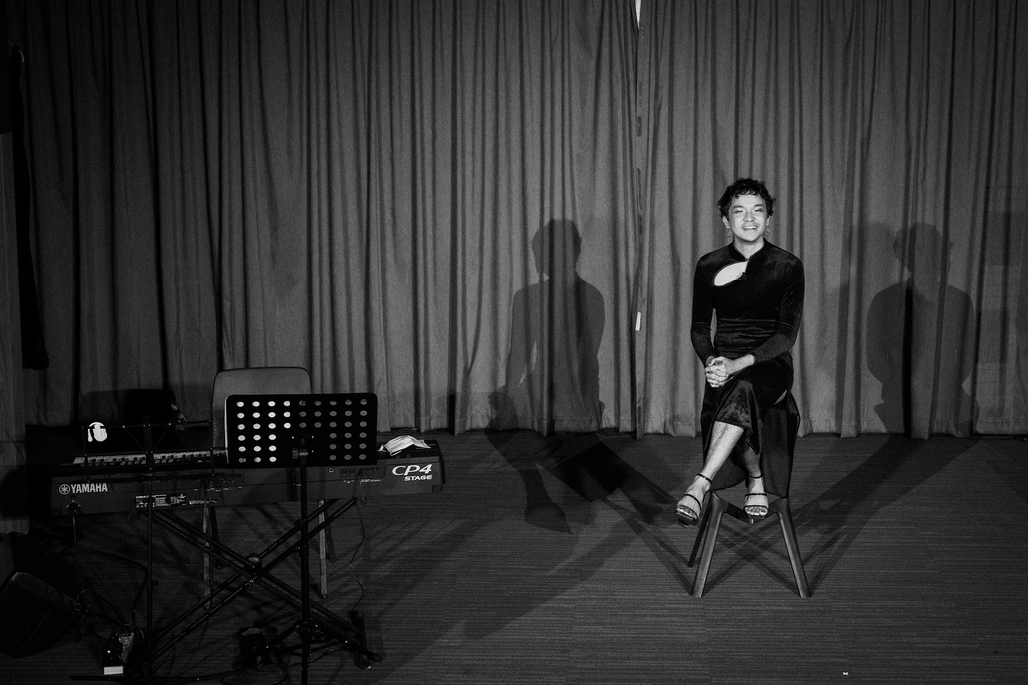 Theo Chen in Pretty Ugly at Qtopia Substation, Sydney Fringe 2026.