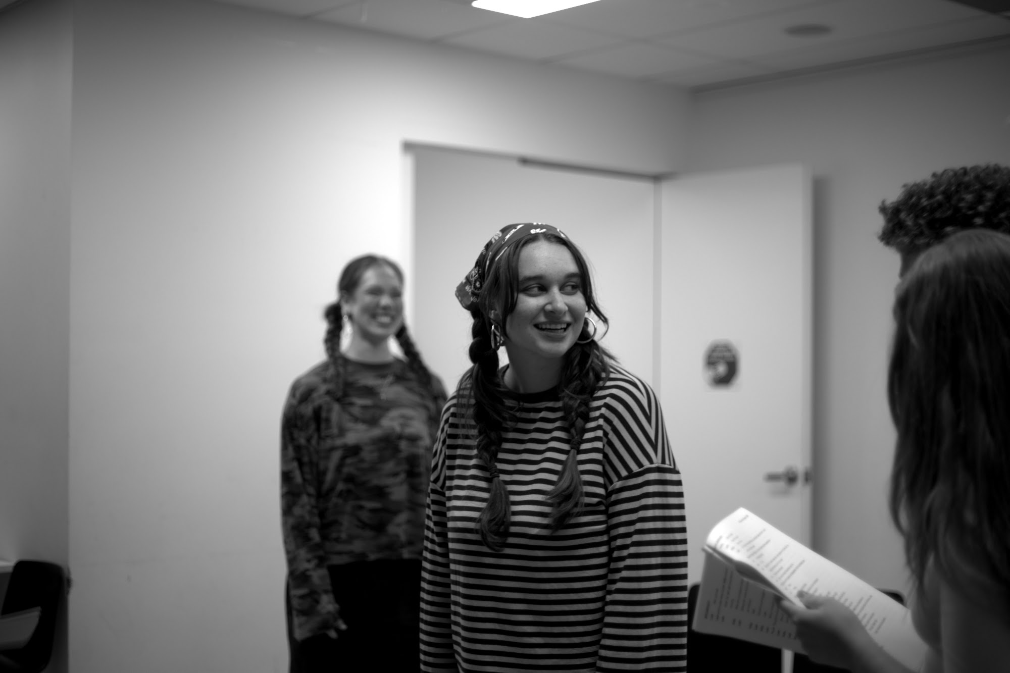 Cast of Epicaricacy in rehearsal at The Actors Pulse Playhouse, Sydney Fringe 2026.