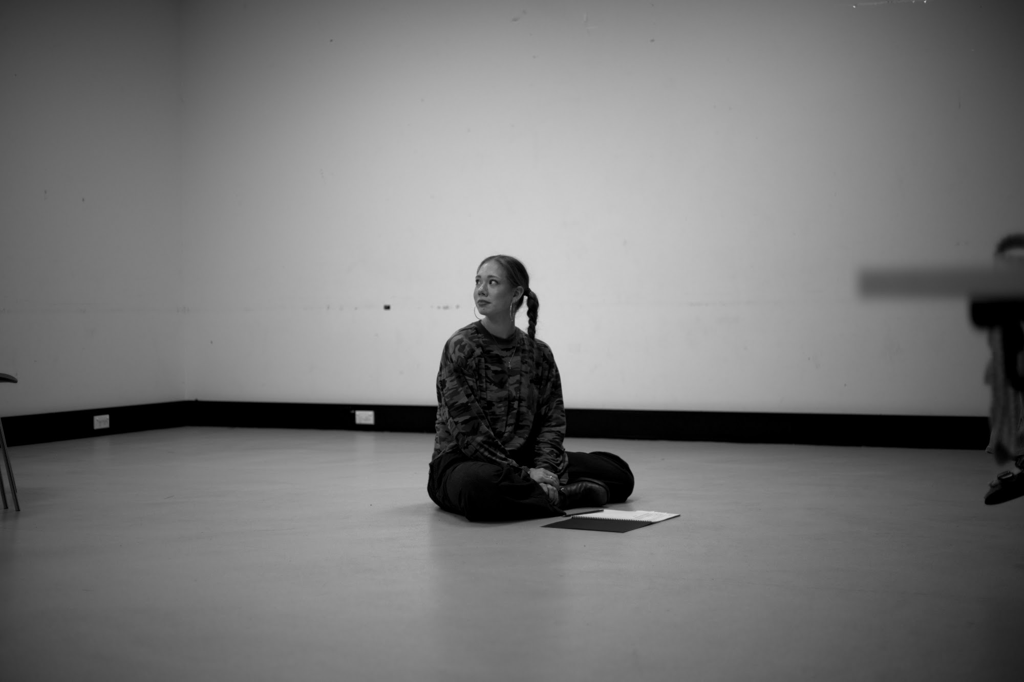 Cast of Epicaricacy in rehearsal at The Actors Pulse Playhouse, Sydney Fringe 2026.