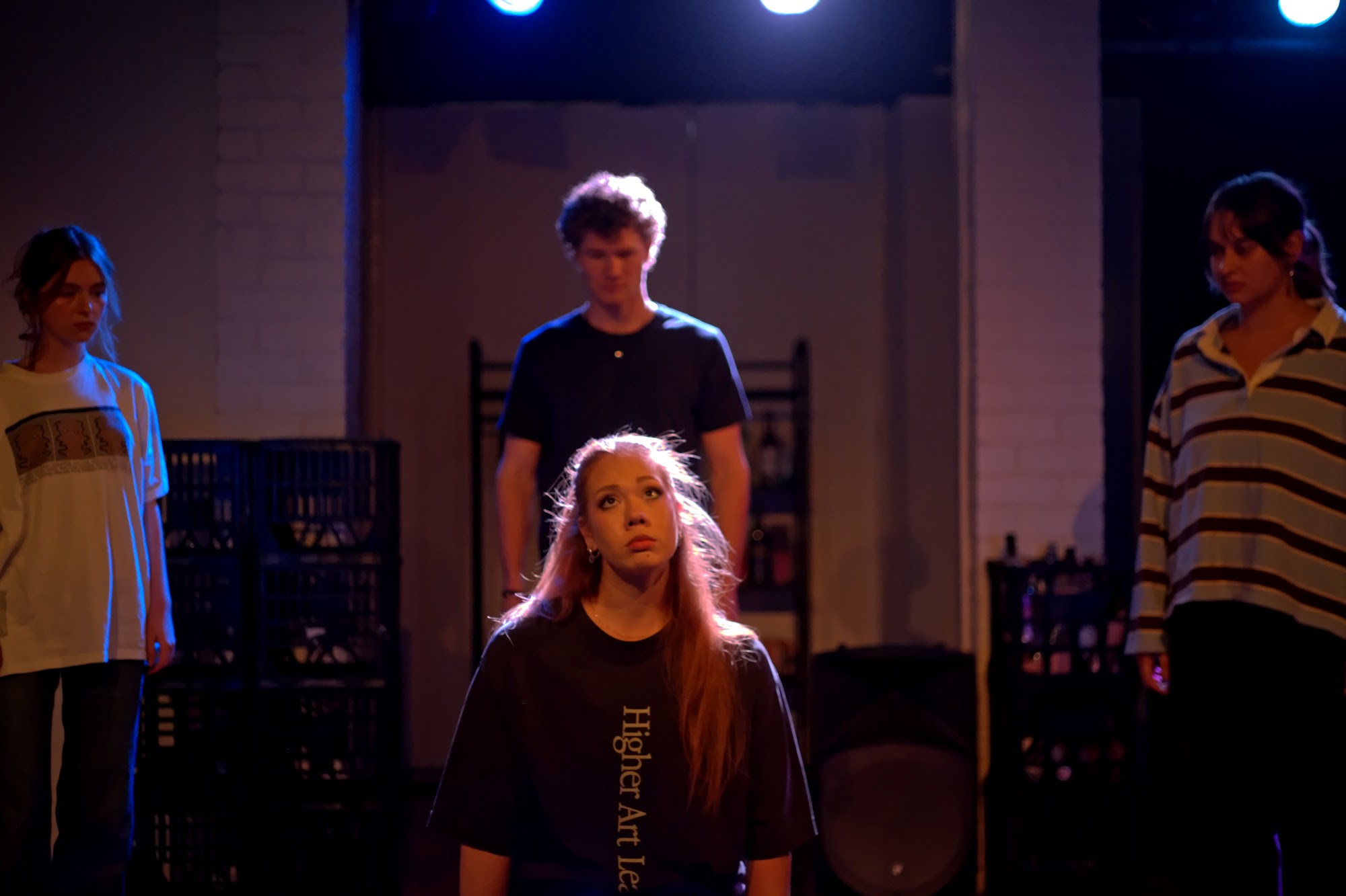 The cast of Epicaricacy at The Actors Pulse Playhouse, Sydney Fringe 2026.