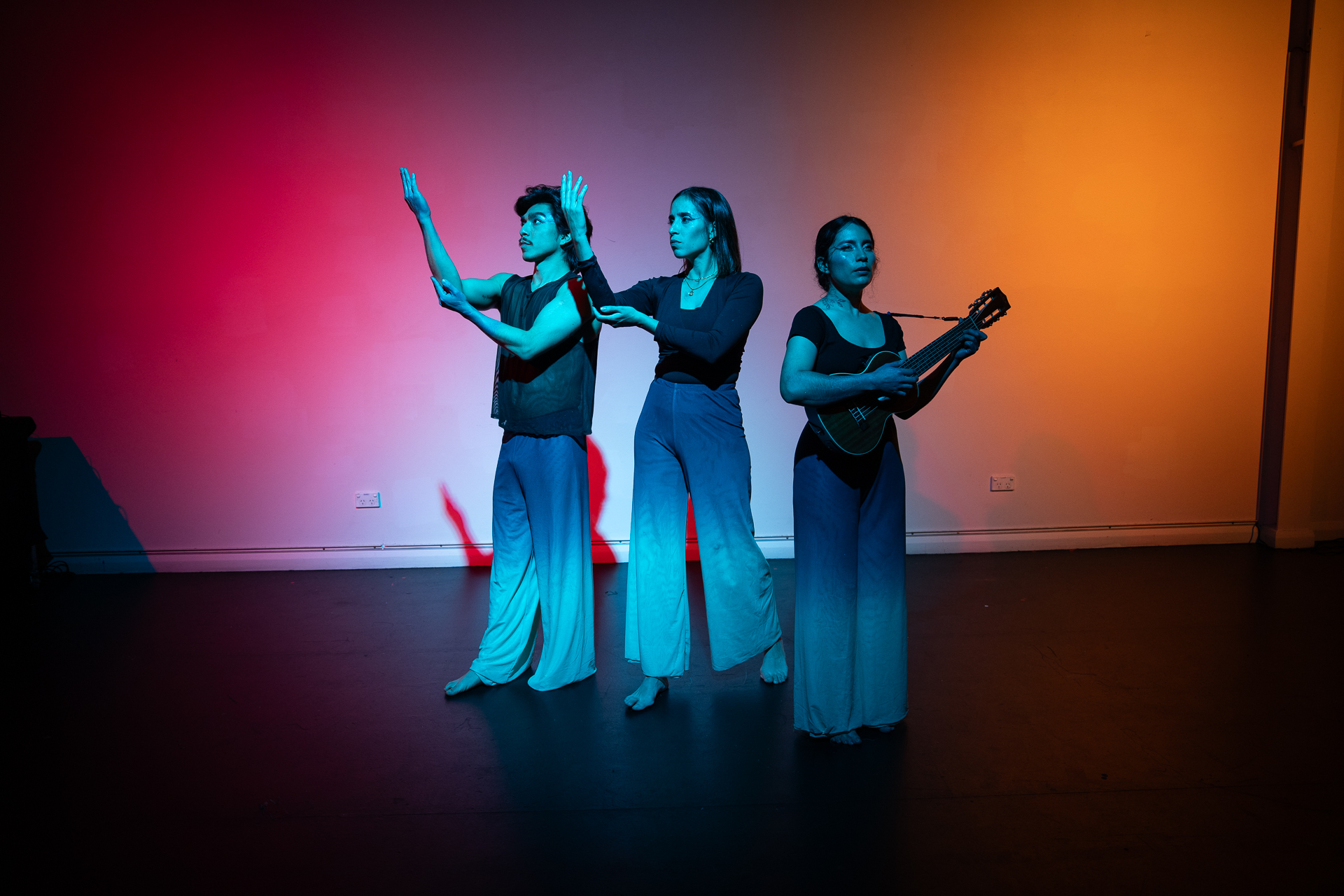 The audience is invited into a participatory dance in Dancing with the Roots at Sydney Fringe 2026.