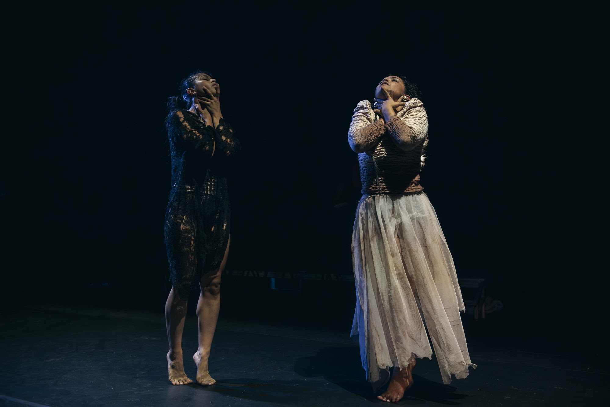 Performance still from SAD EYES (2025).