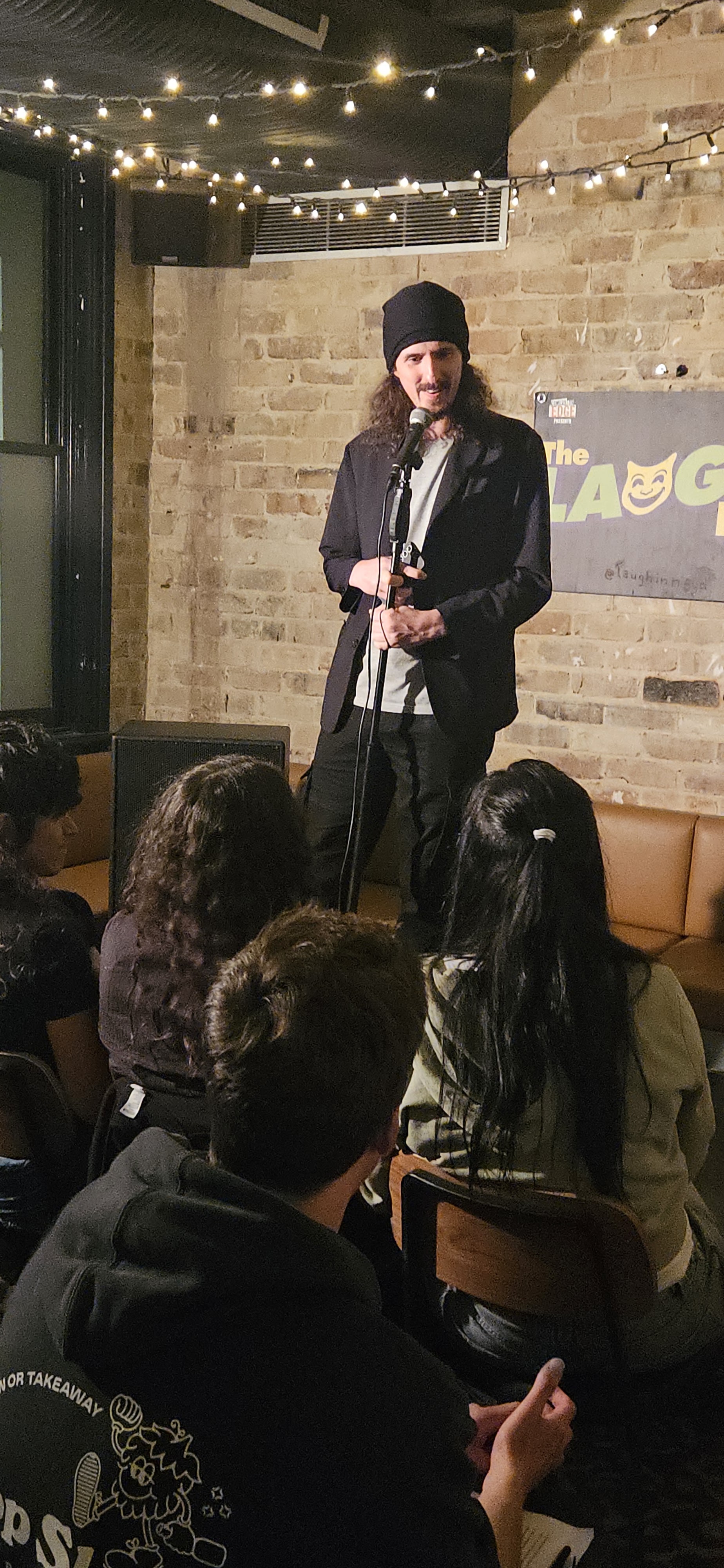 Jay Yamaki performing Anyway, she died at Dawn's Caravan, Sydney Fringe 2026.