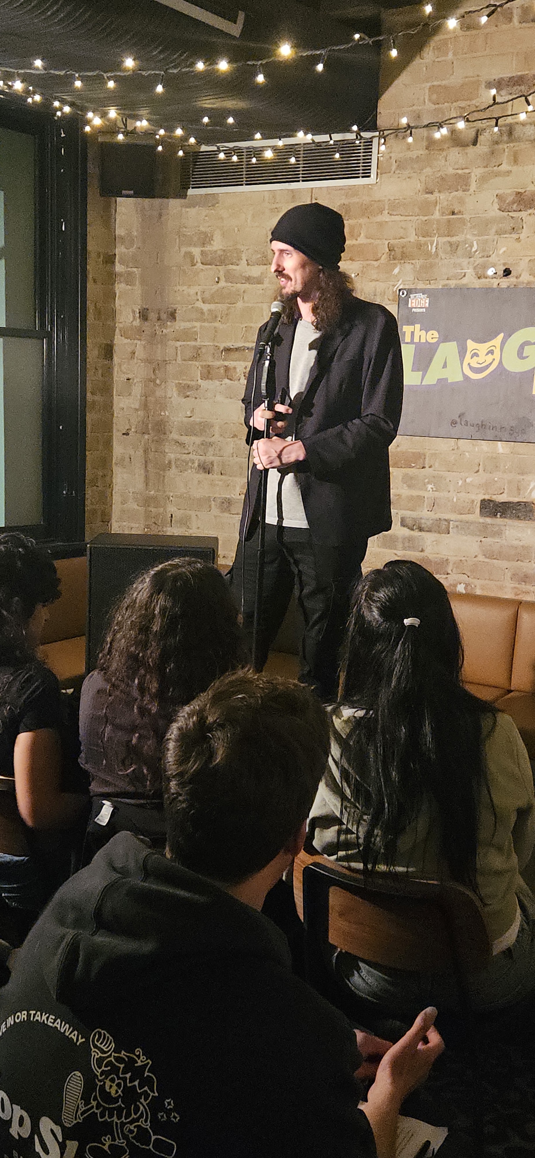 Jay Yamaki performing Anyway, she died at Dawn's Caravan, Sydney Fringe 2026.
