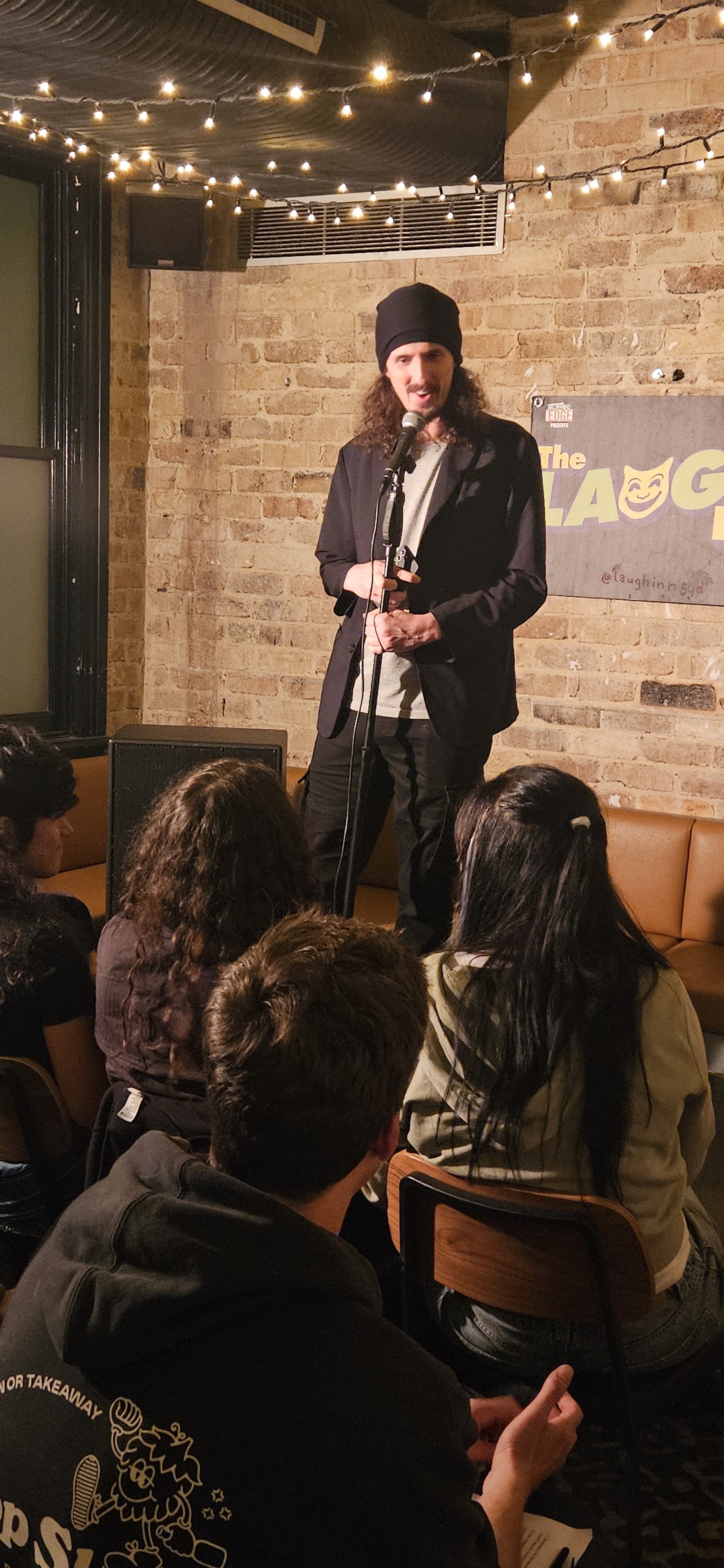Jay Yamaki performing Anyway, she died at Dawn's Caravan, Sydney Fringe 2026.