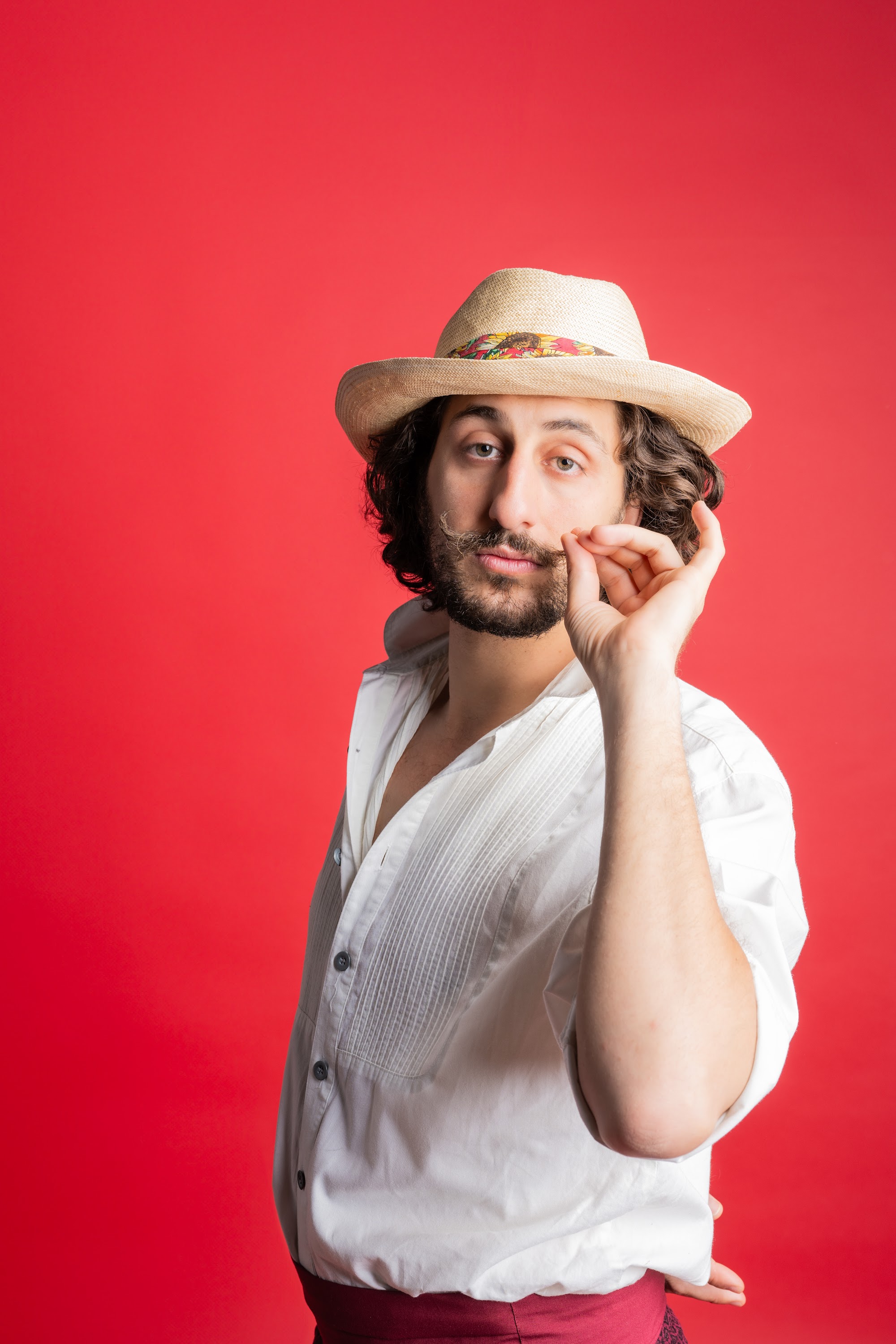 Jeromaia Detto performing Giuseppe's Love Quest at Erskineville Town Hall, Sydney Fringe 2026.