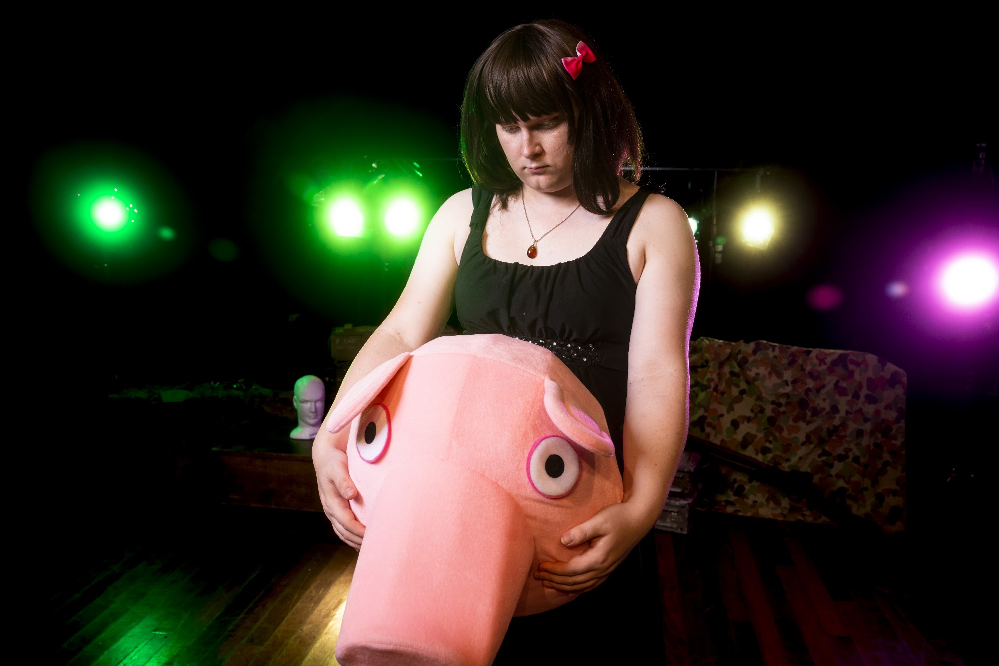 Kady Robinson in Stage Soldiers at PYT Fairfield, Sydney Fringe 2026.