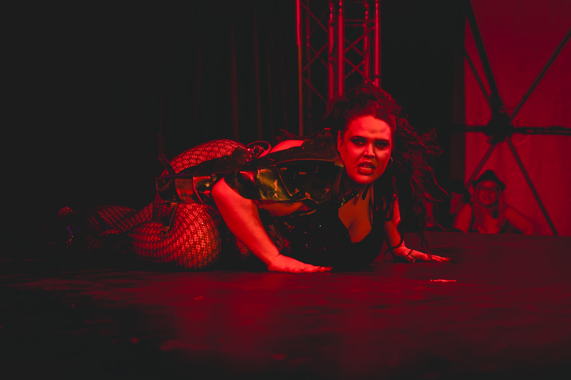 The company of Peter Pan: After Dark at Fool's Paradise, Sydney Fringe 2026.