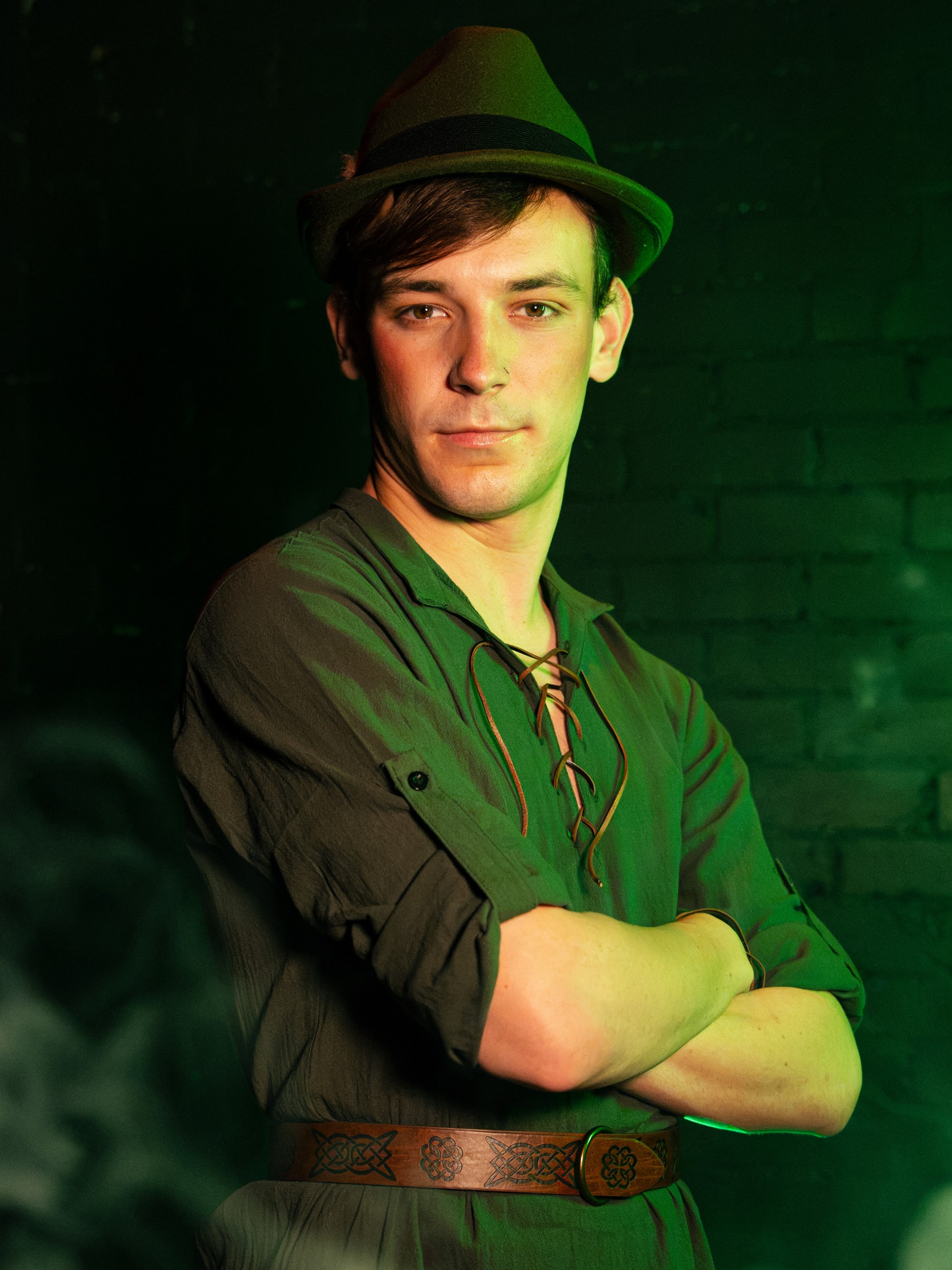 Dylan DeLuxe as Peter Pan in Peter Pan: After Dark at Fool's Paradise, Sydney Fringe 2026.