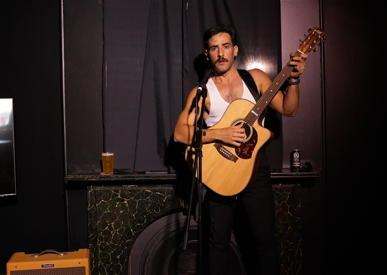Michael Giglio in That's Me in the Corner at Erskineville Town Hall, Sydney Fringe 2026.