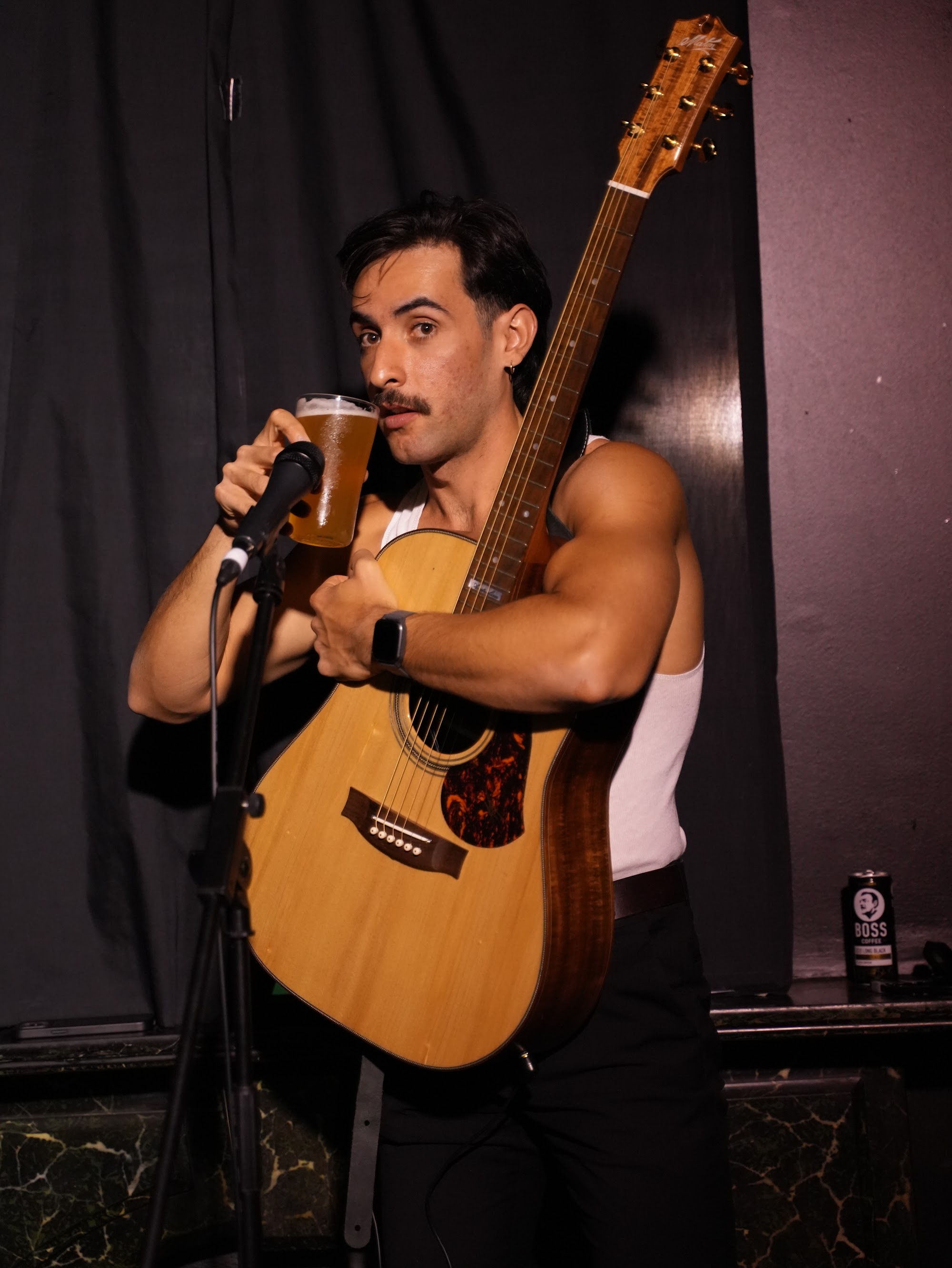 Michael Giglio in That's Me in the Corner at Erskineville Town Hall, Sydney Fringe 2026.