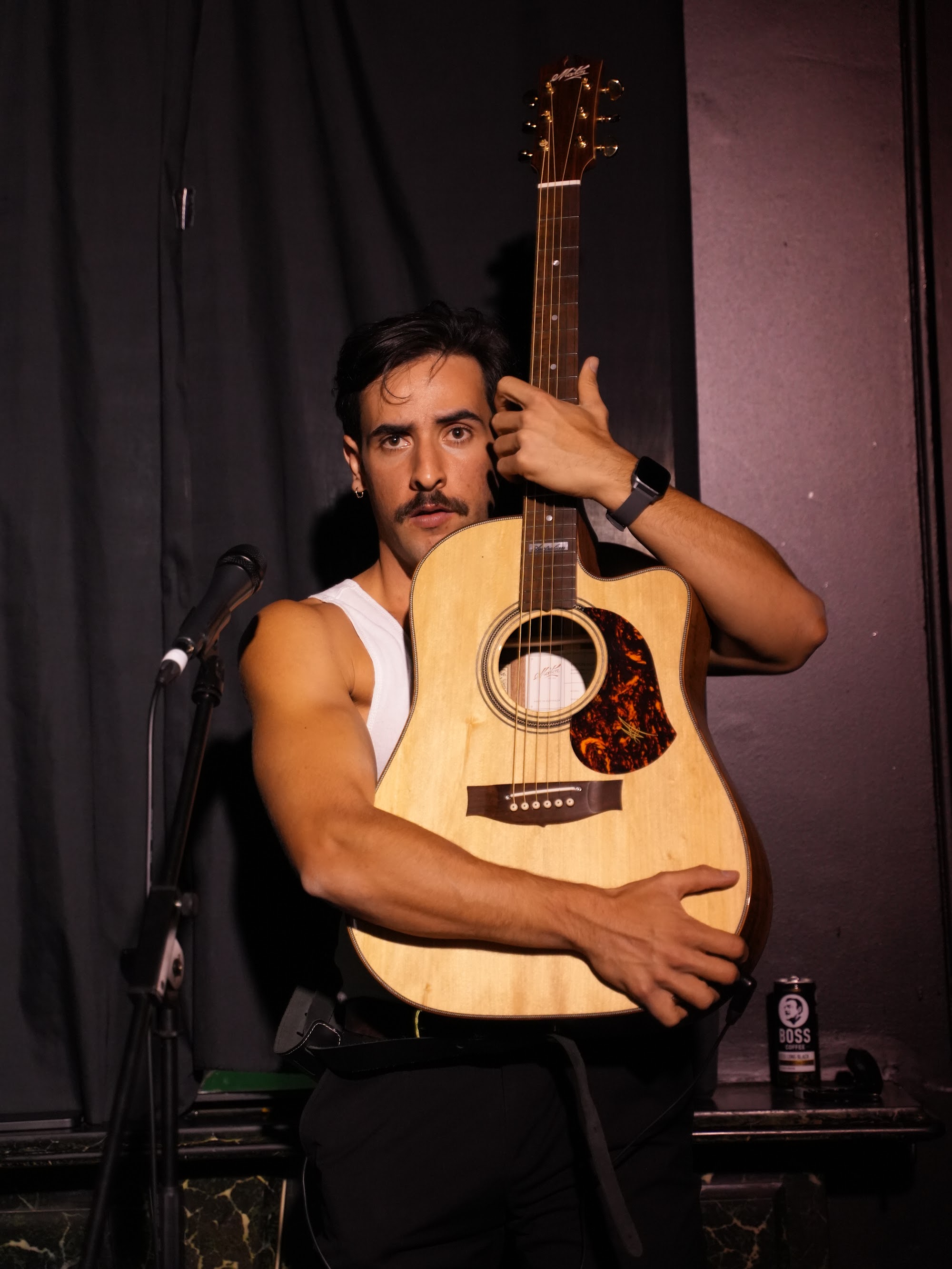 Michael Giglio performs as Gigz in That's Me in the Corner at Erskineville Town Hall, Sydney Fringe 2026.