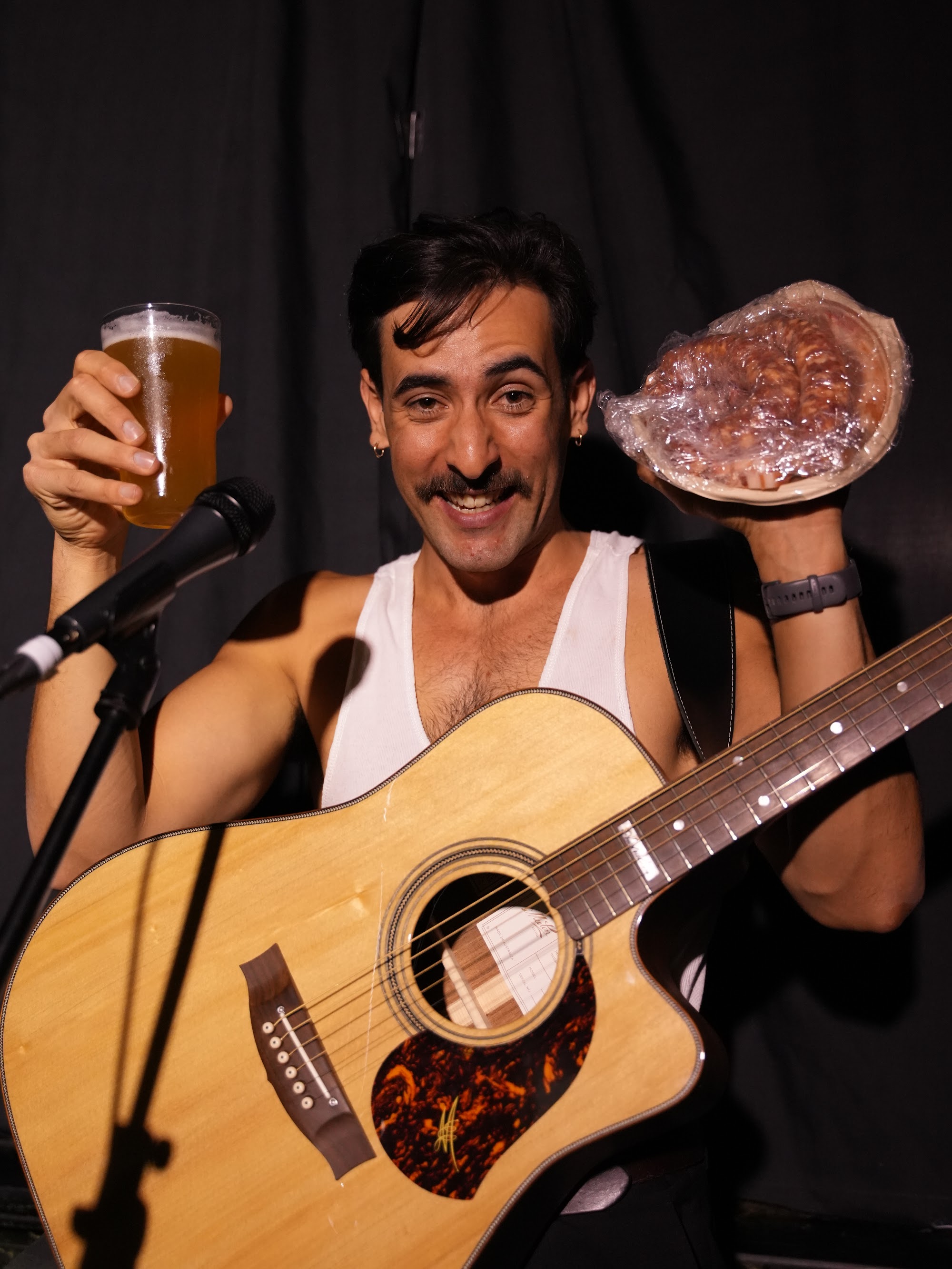 Michael Giglio in That's Me in the Corner at Erskineville Town Hall, Sydney Fringe 2026.
