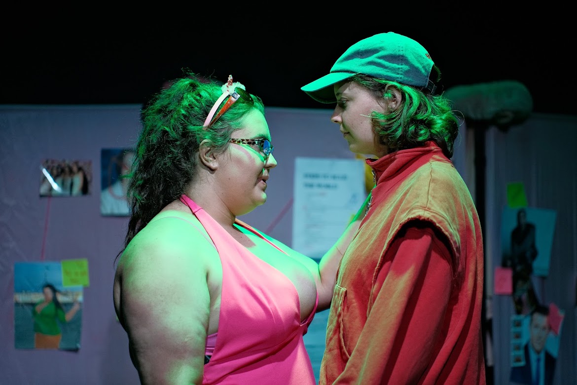 Laetitia Opie as Satina in NEPOBERRY at Qtopia, Sydney Fringe 2026.