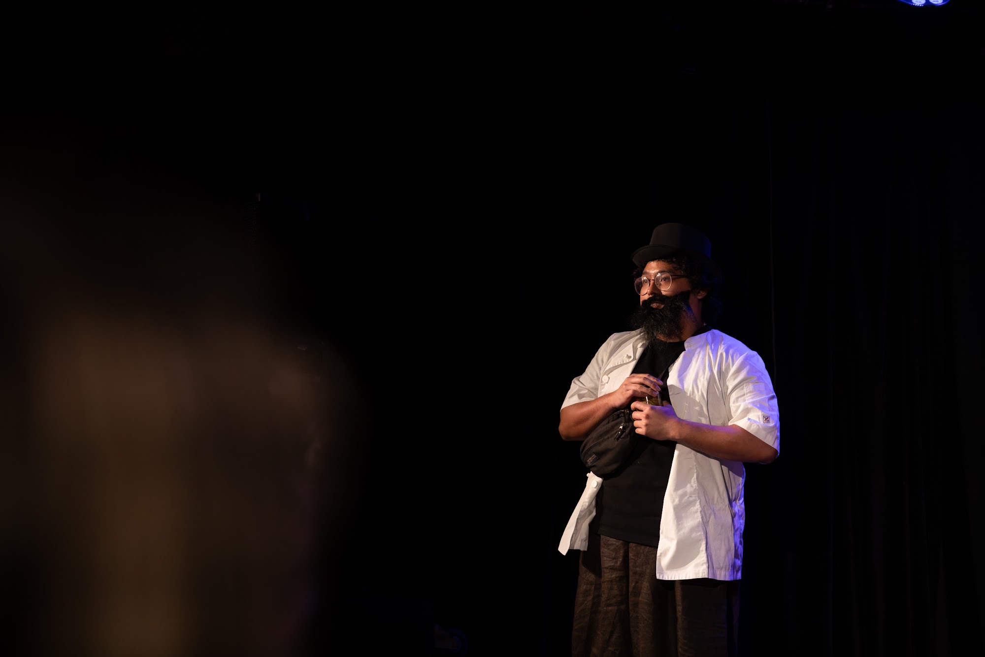 A scene from The Streets Are Paved With Murder at Factory Theatre, Sydney Fringe 2026.