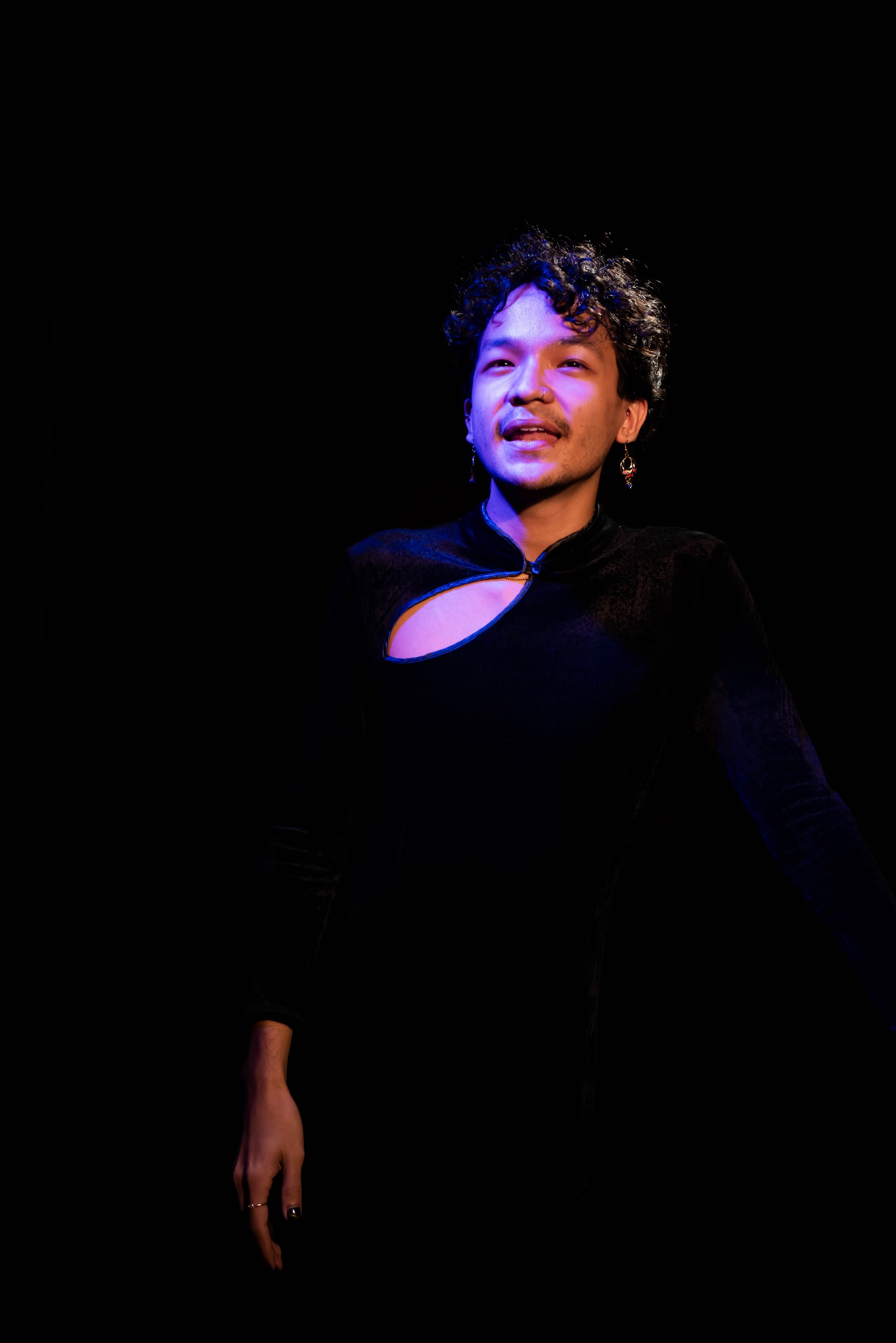 Theo Chen in Pretty Ugly at Qtopia Substation, Sydney Fringe 2026.