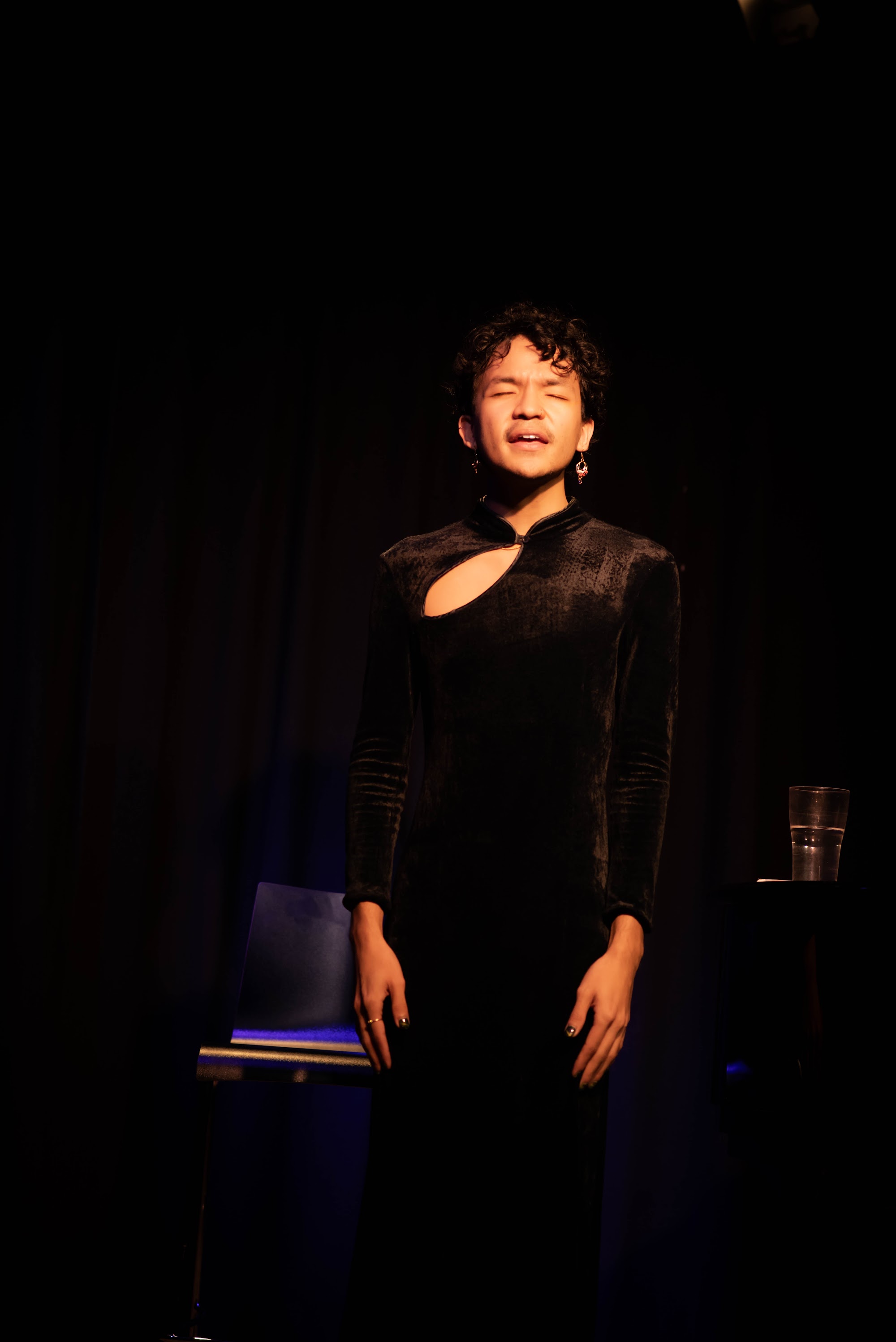 Theo Chen in Pretty Ugly at Qtopia Substation, Sydney Fringe 2026.