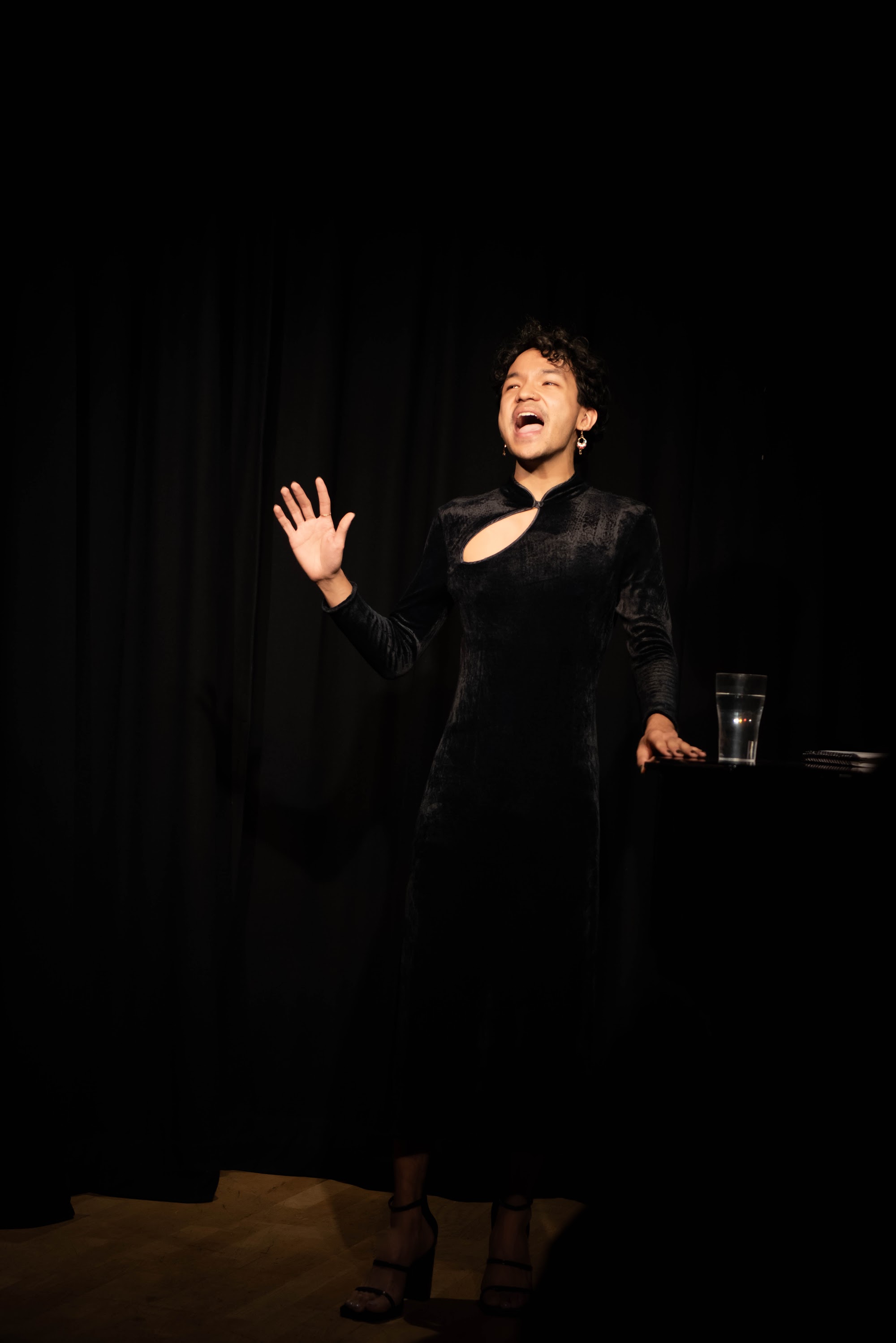 Theo Chen in Pretty Ugly at Qtopia Substation, Sydney Fringe 2026.