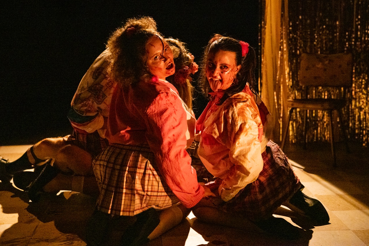 Local Grandma ensemble in Im Dunkeln sieht man besser at The Brick Theatre, Brooklyn.