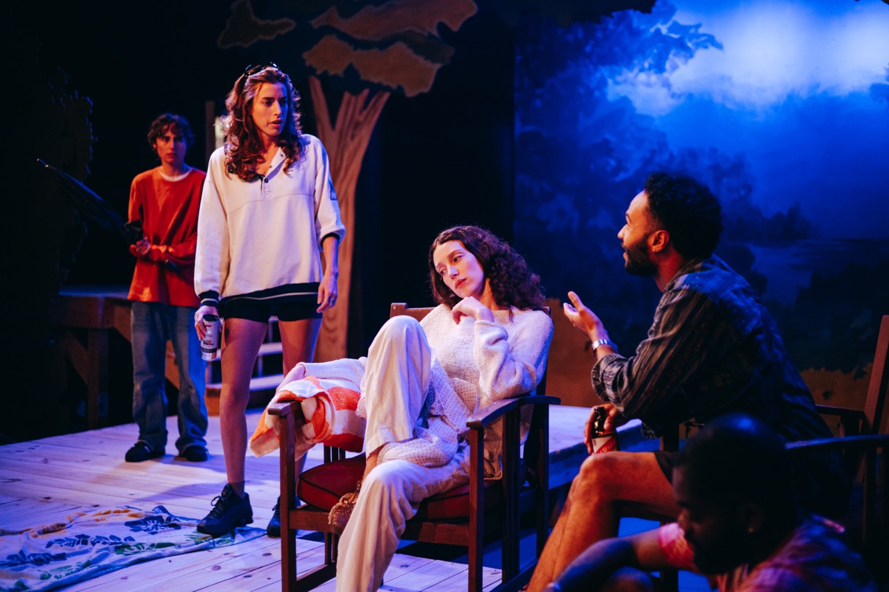 Production still from Bathers at Theatre 154.