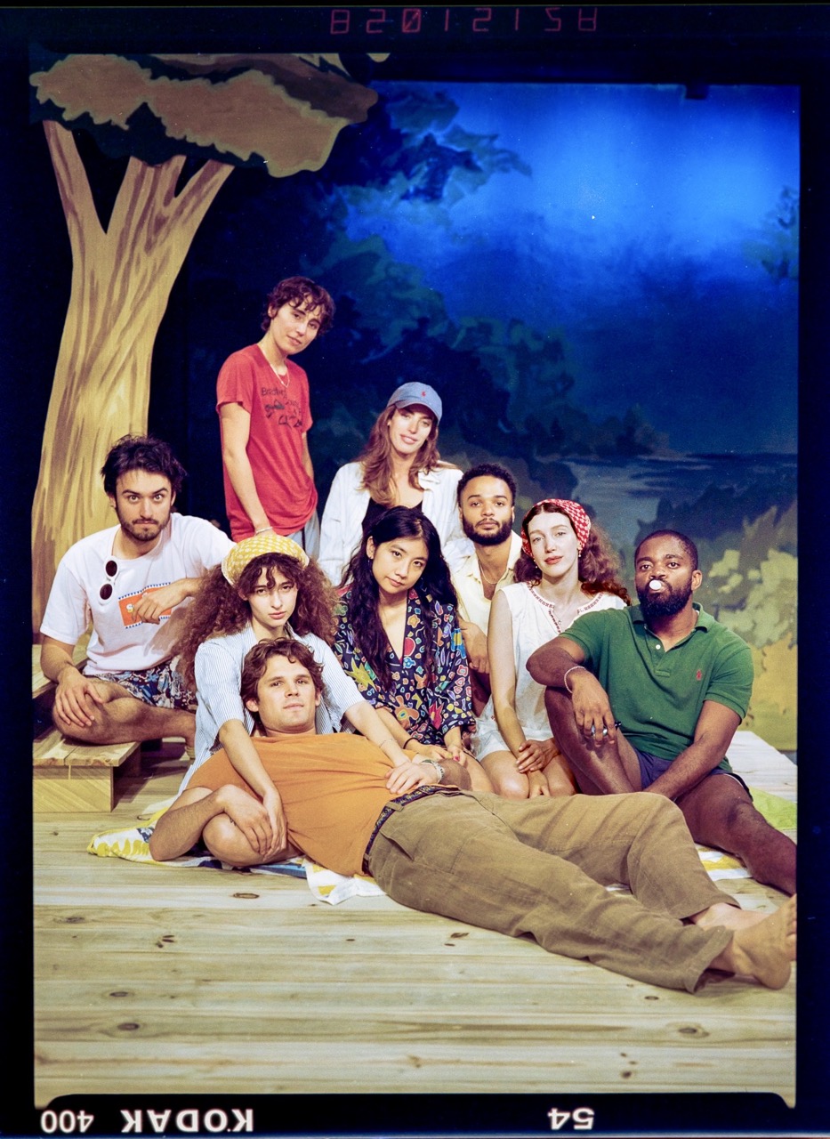 Production still from Bathers at Theatre 154.