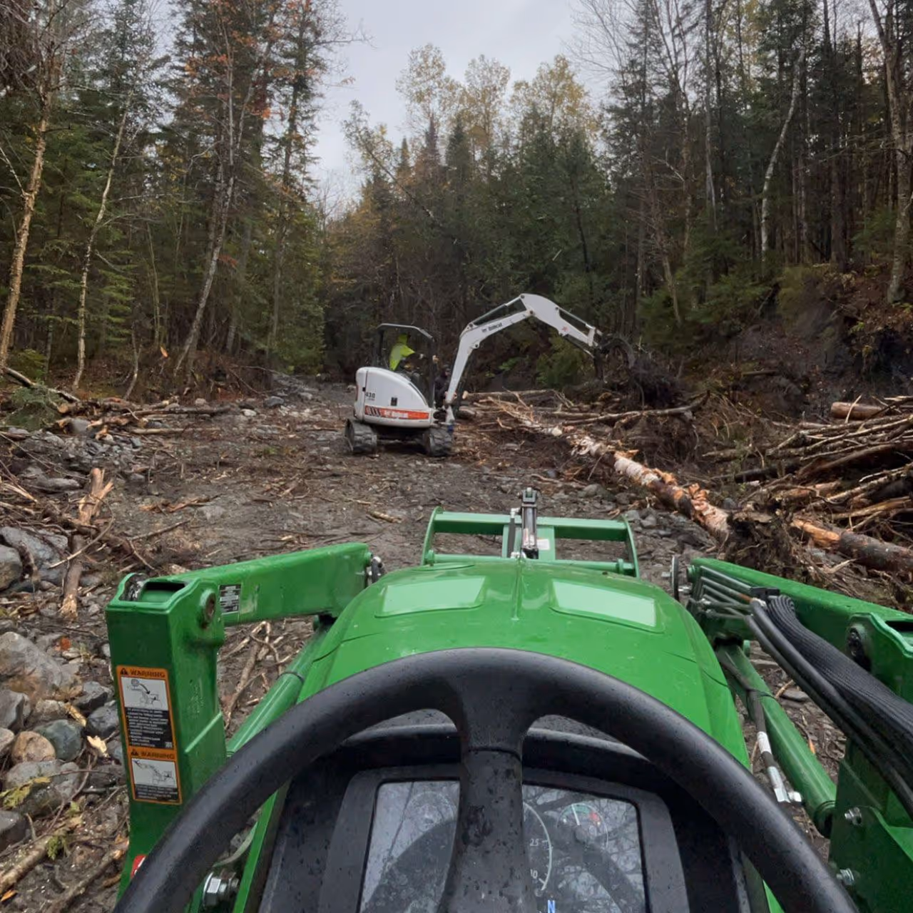 land grading service Randolph Vermont by Ketchum Property Maintenance site leveling and drainage