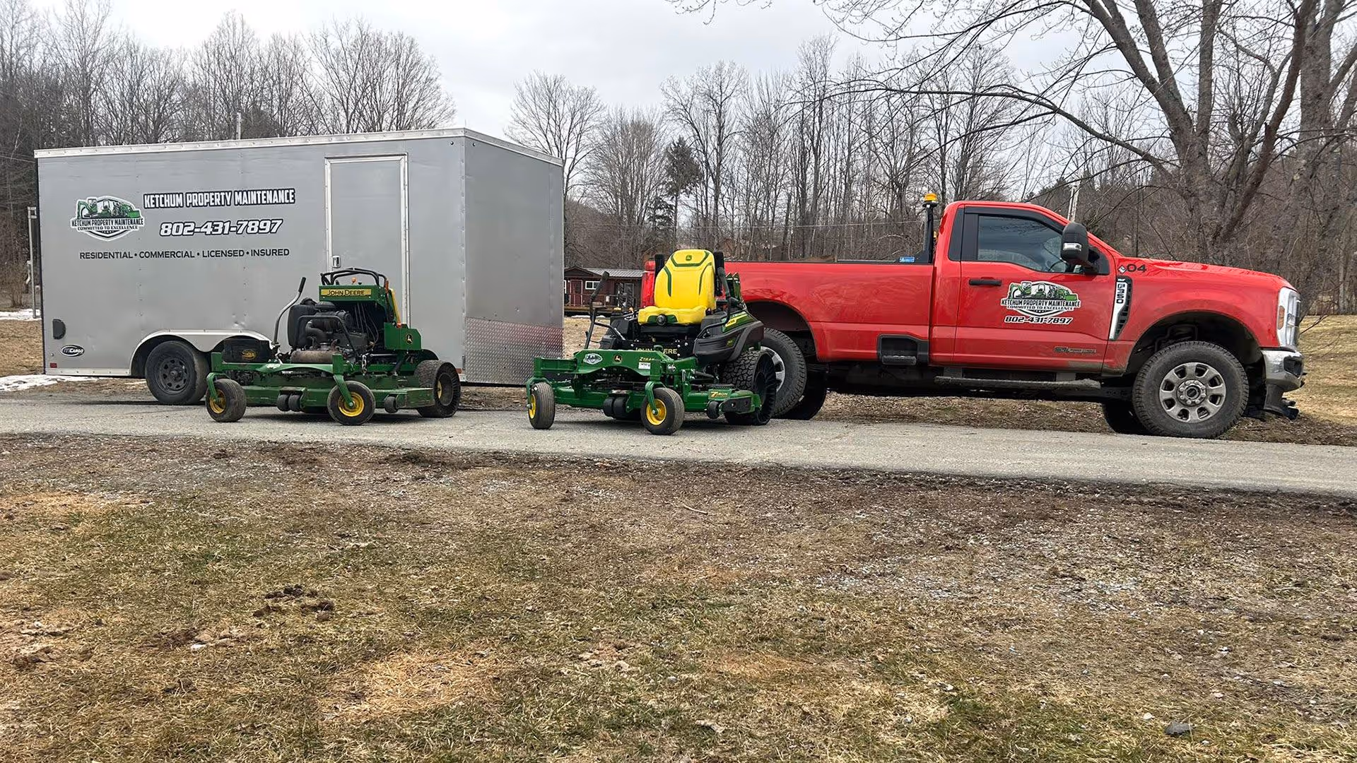 professional lawn care near me Ketchum Property Maintenance Vermont