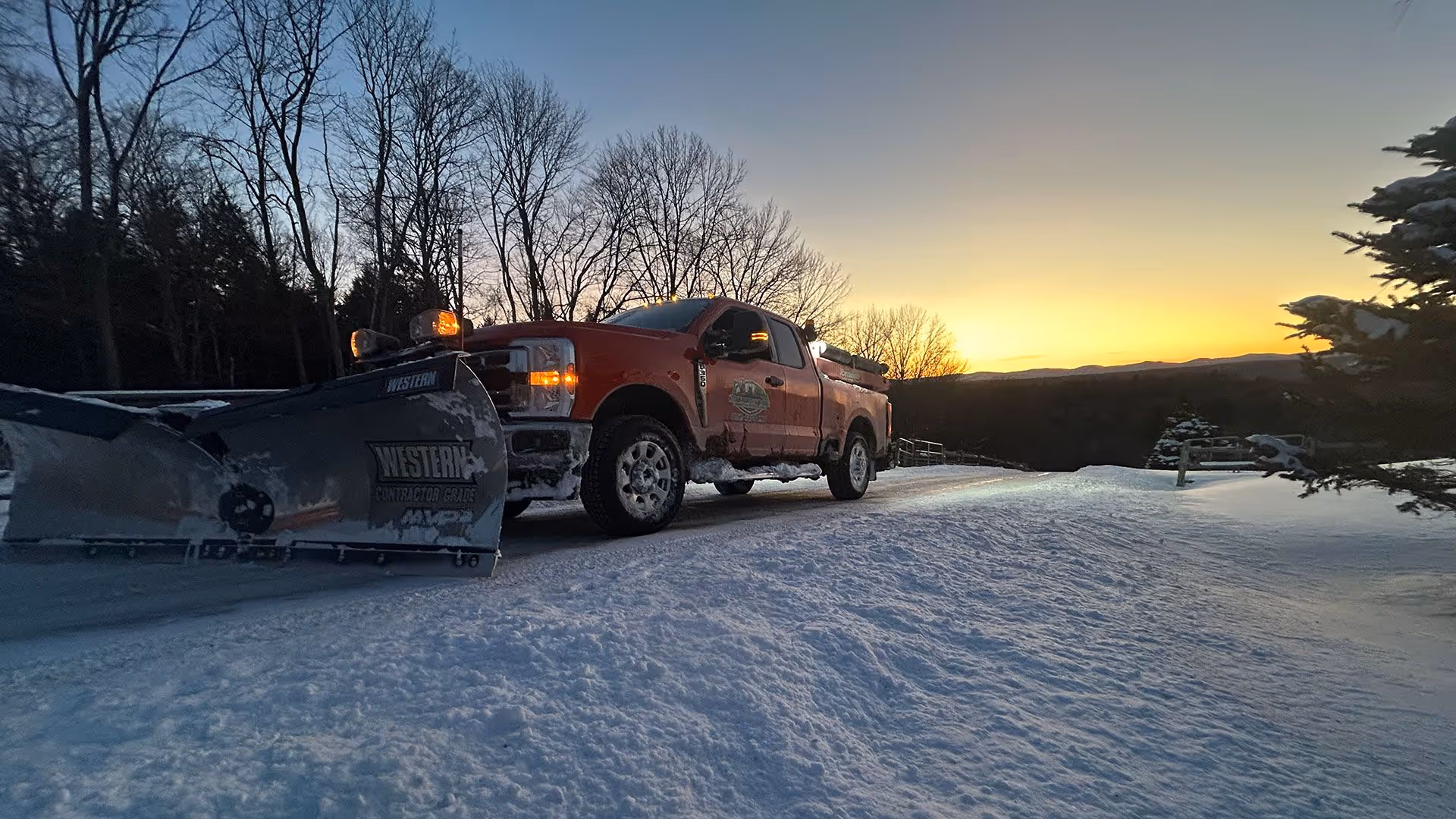 ice control and salting service Vermont winter property maintenance