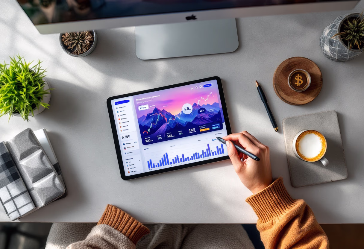 [digital project] image of cryptocurrency market trends