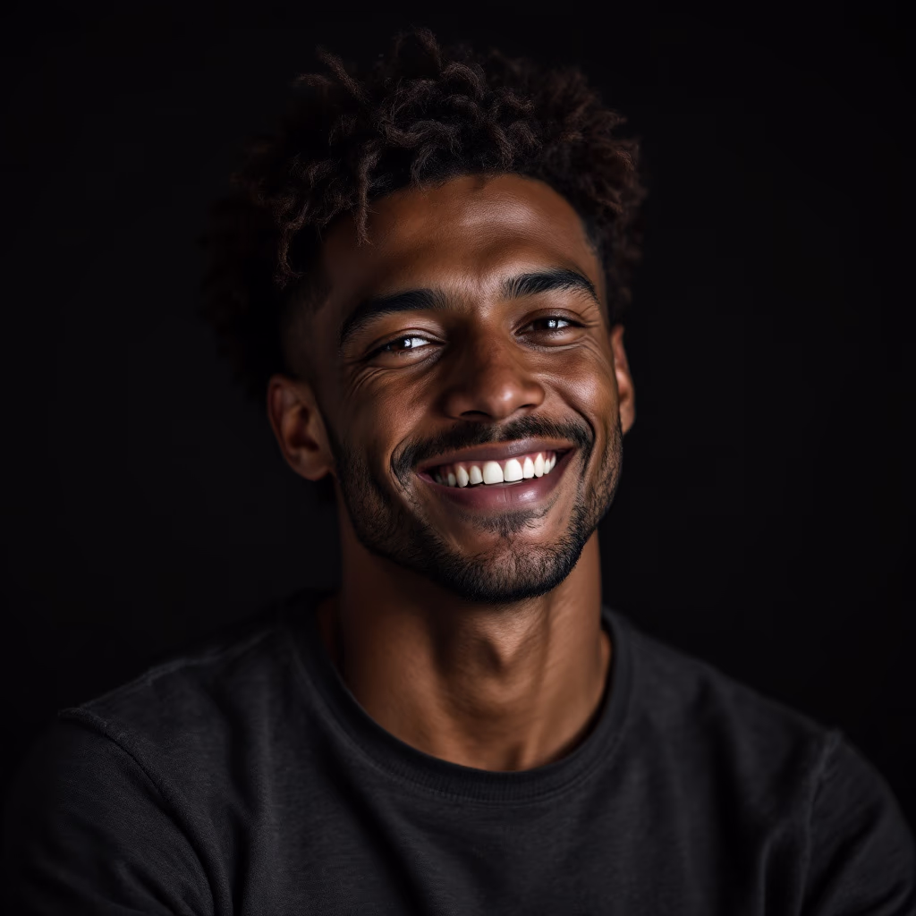 [headshot] image of customer (for a grocery store)